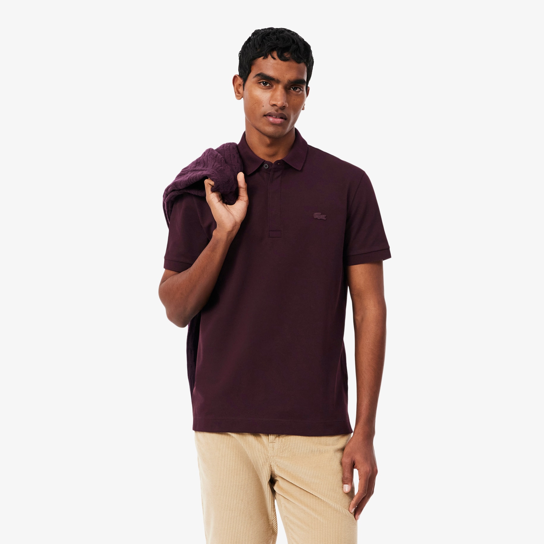 Regular Fit Paris Stretch Piqu&eacute; Polo Shirt image number 0