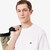 Cotton T-shirt with Breast Pocket image number 1