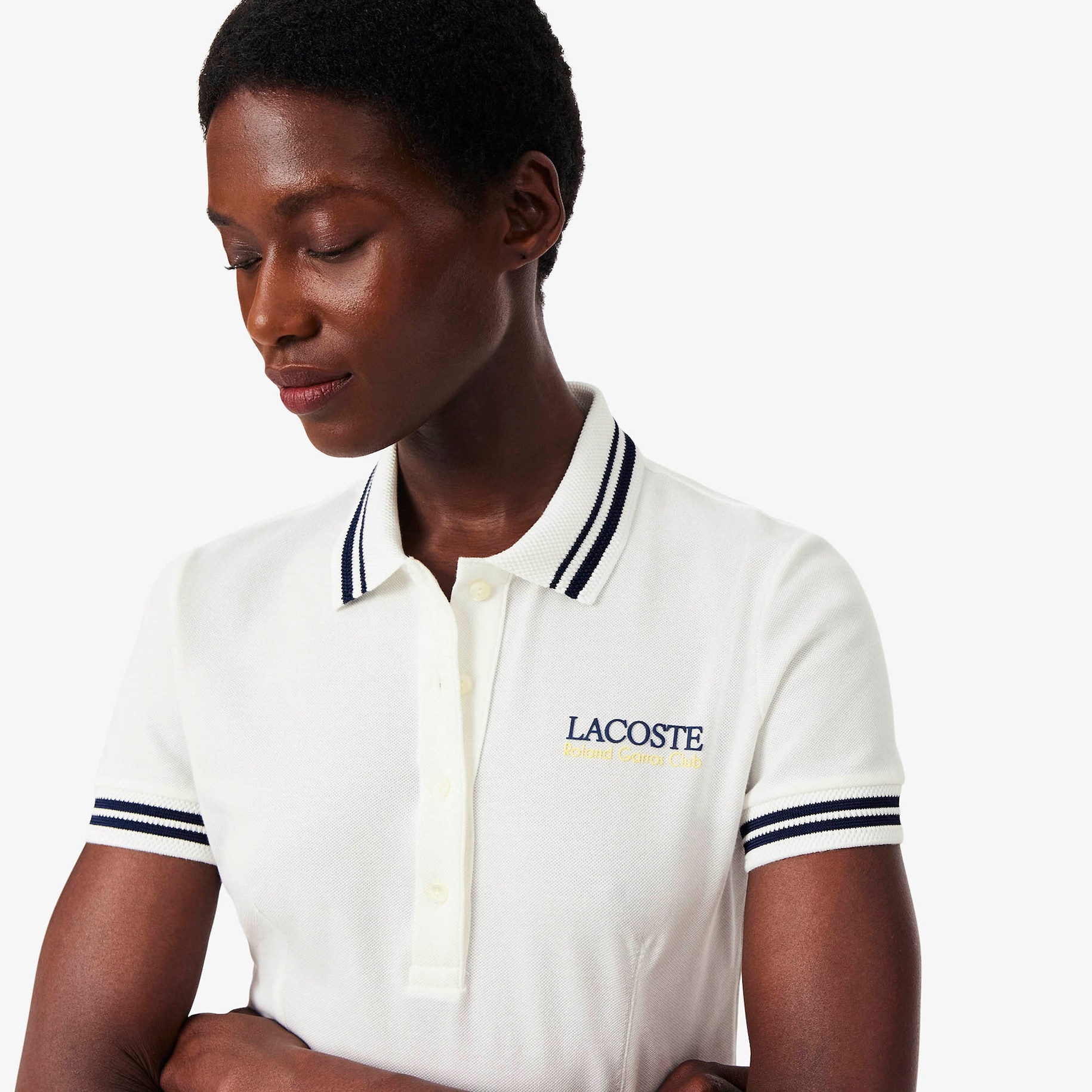 Roland-Garros Edition Petit Piqu&eacute; Polo Shirt image number 1