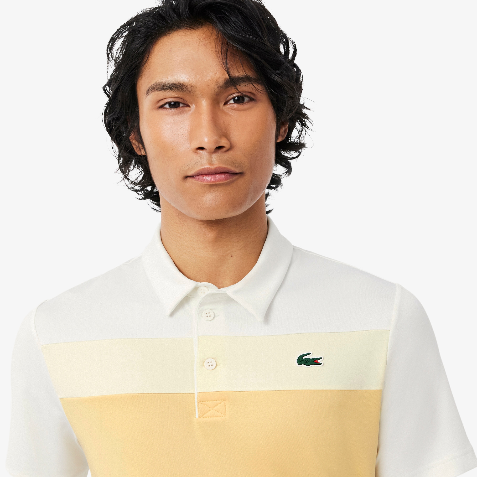 Ultra Dry Stretch Colour-Block Golf Polo Shirt image number 1