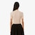 3D Rib Knit Polo Collar Merino Wool Sweater image number 2
