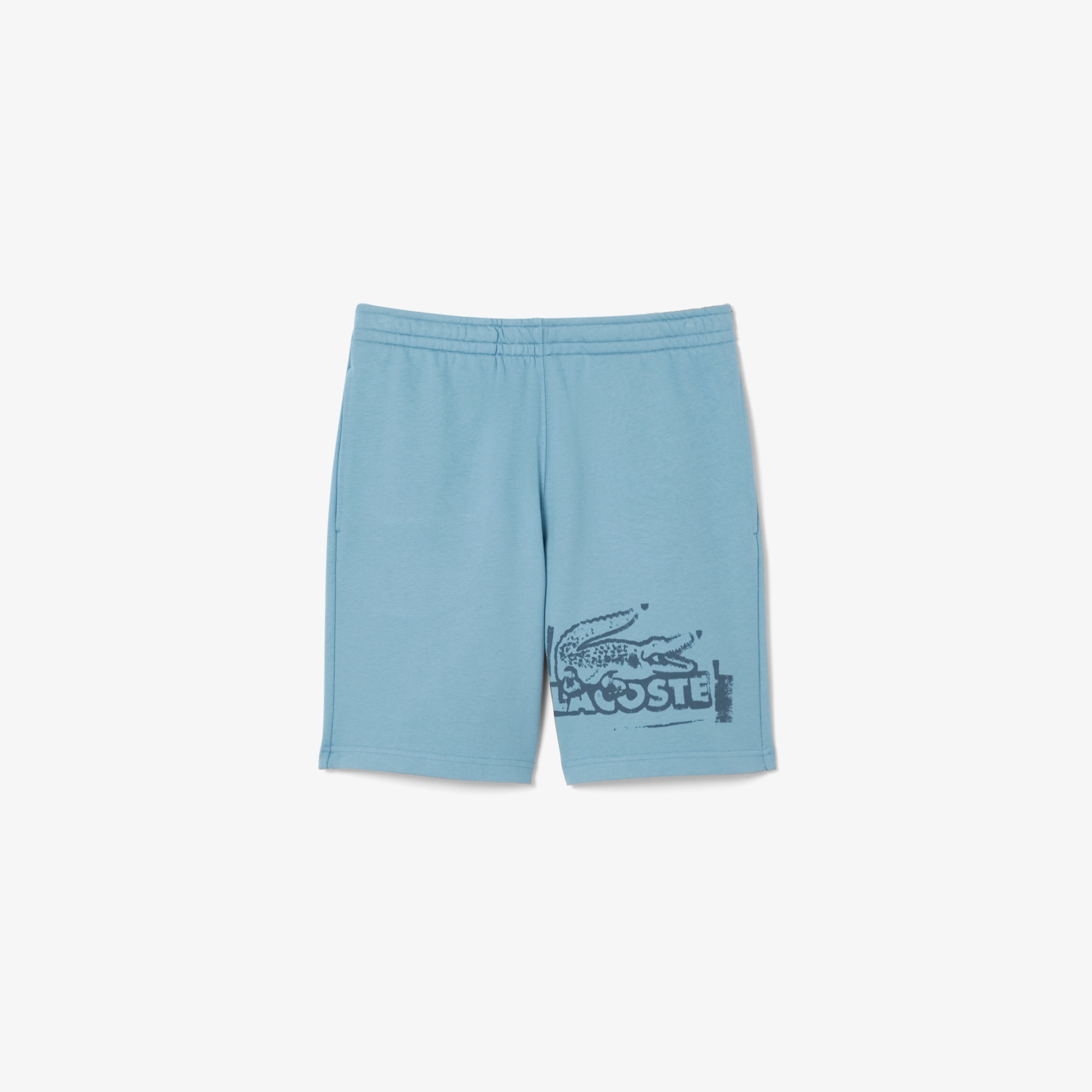 Graphic Cotton Fleece Shorts image number 3