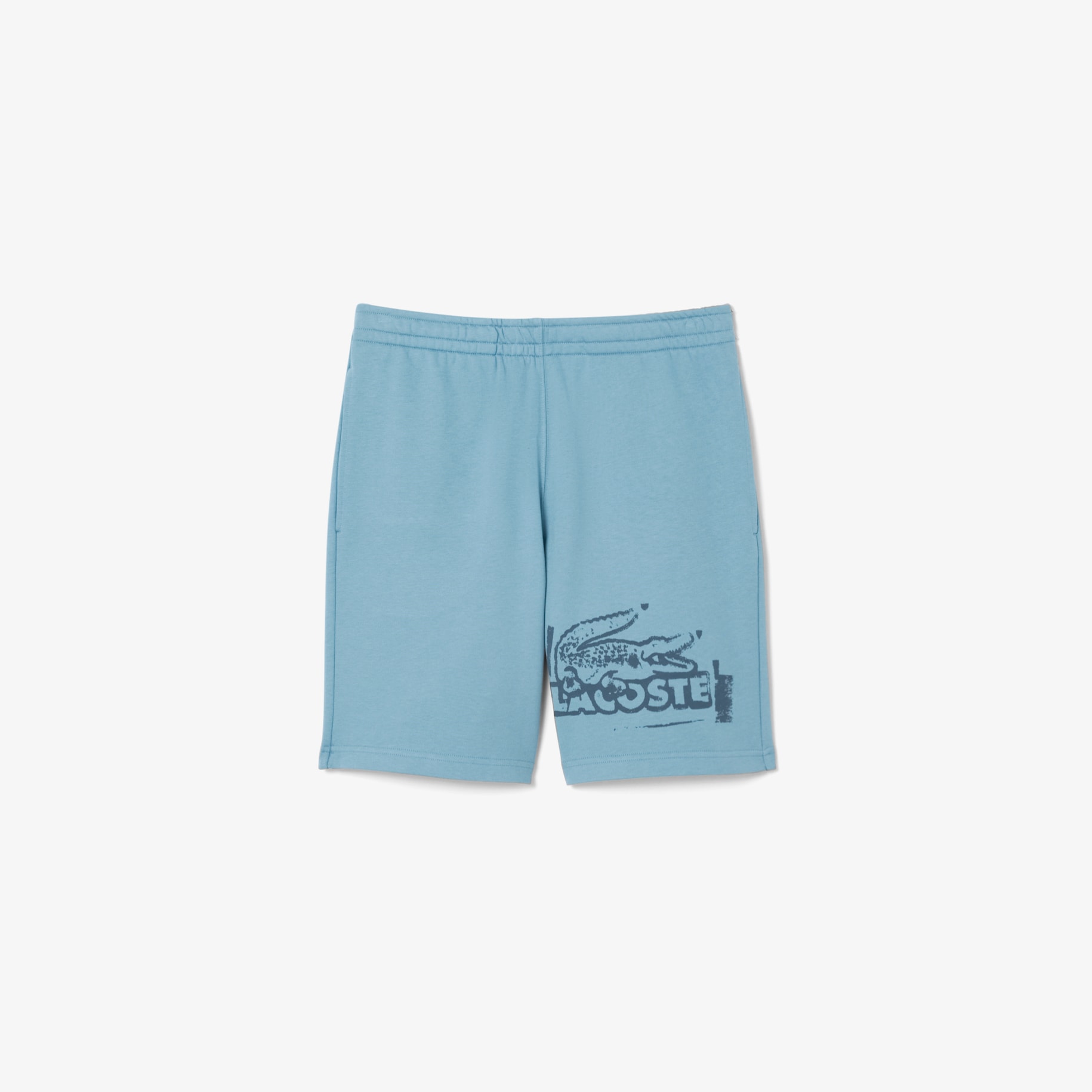 Graphic Cotton Fleece Shorts image number 3