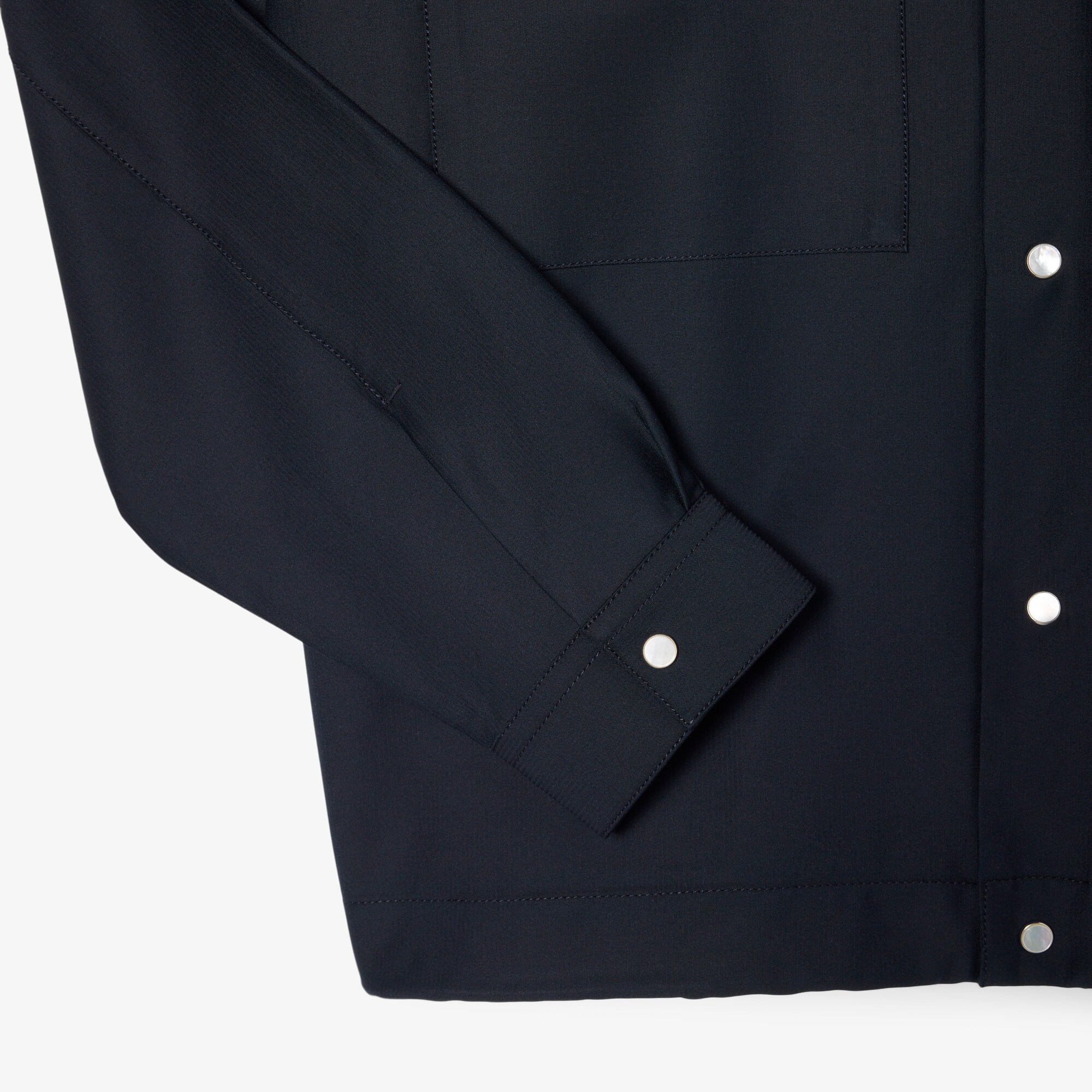 Textured Cotton Overshirt image number 6