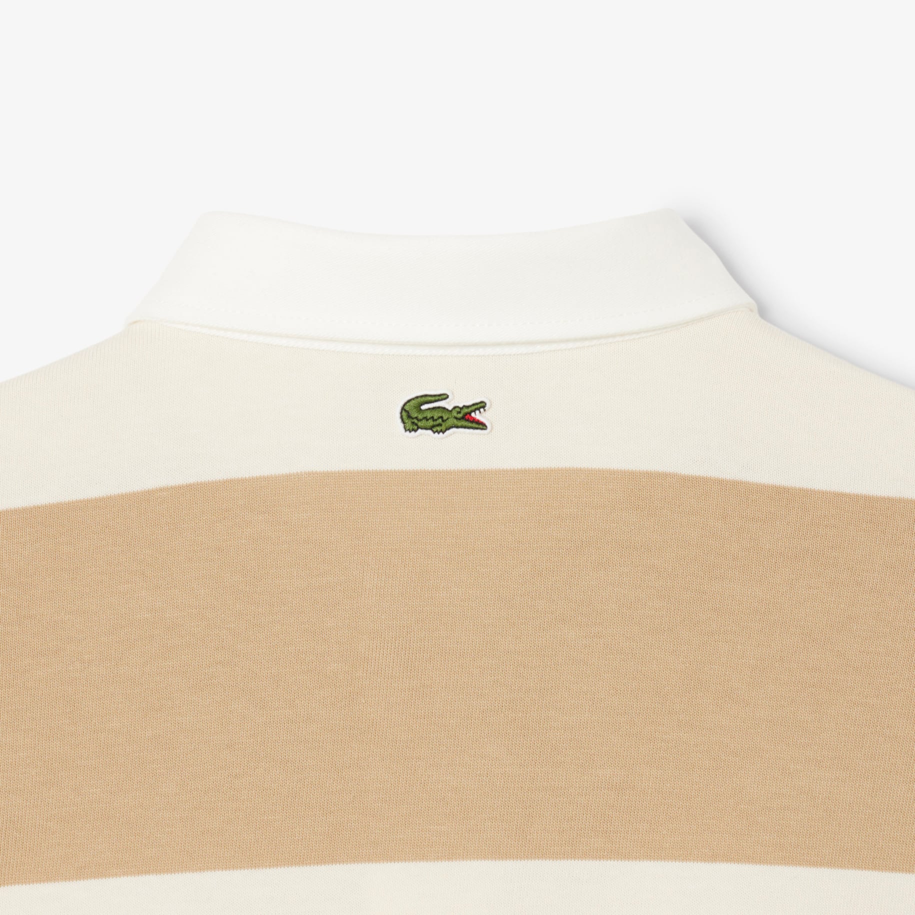 Relaxed Fit Striped Rugby Polo Shirt image number 5