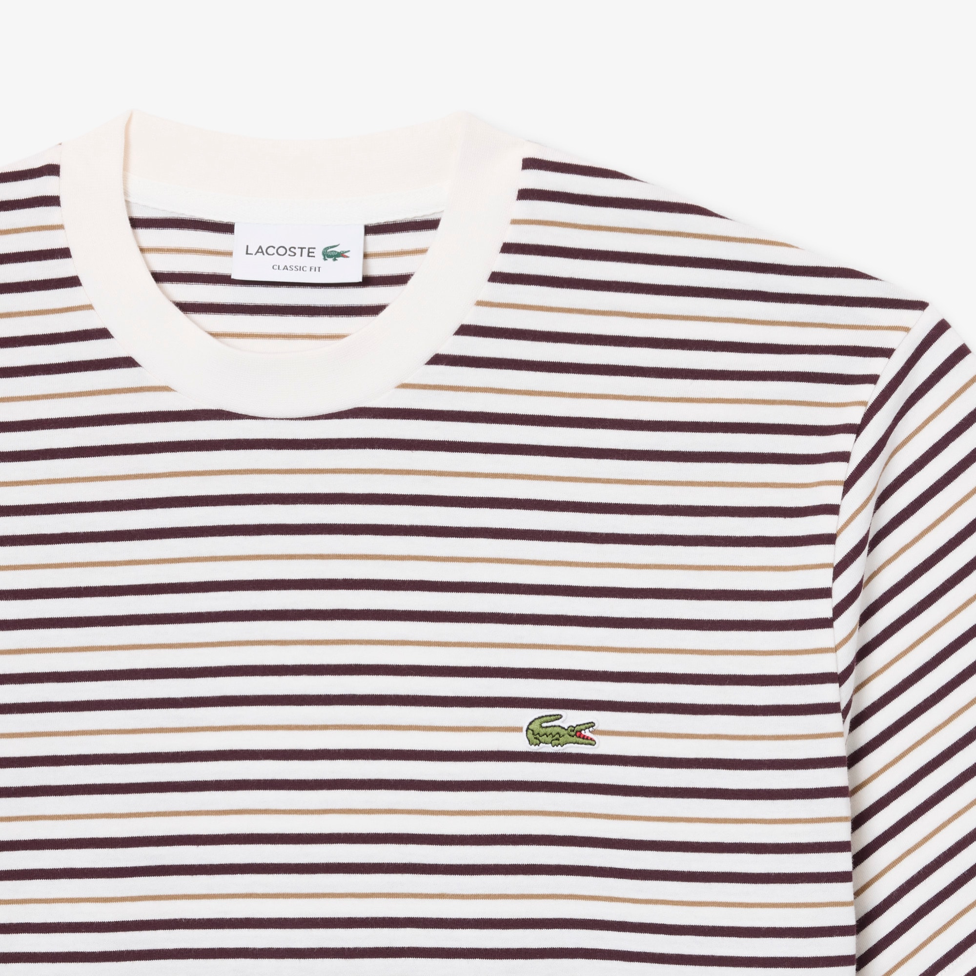 Striped Cotton T-shirt image number 4