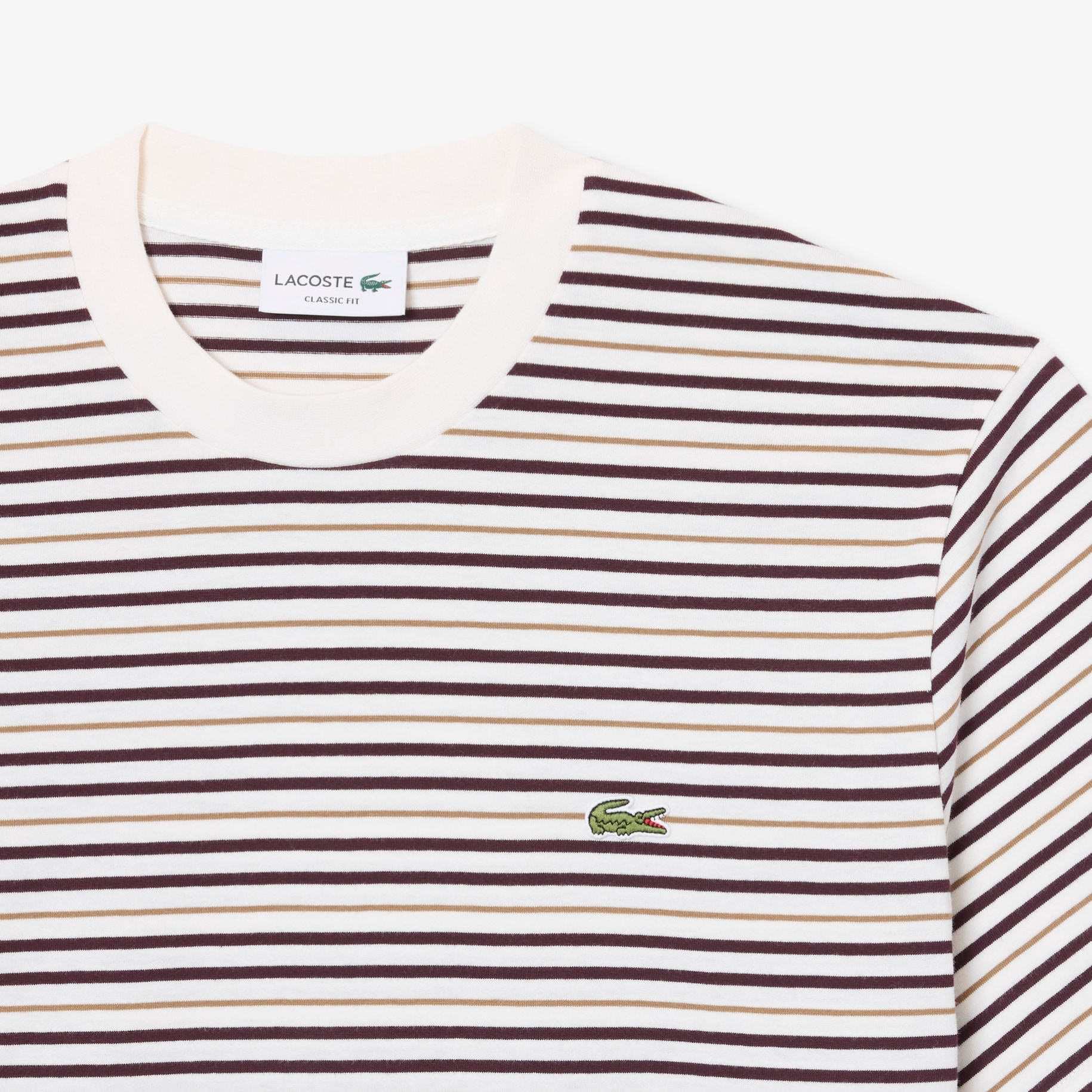 Striped Cotton T-shirt image number 4