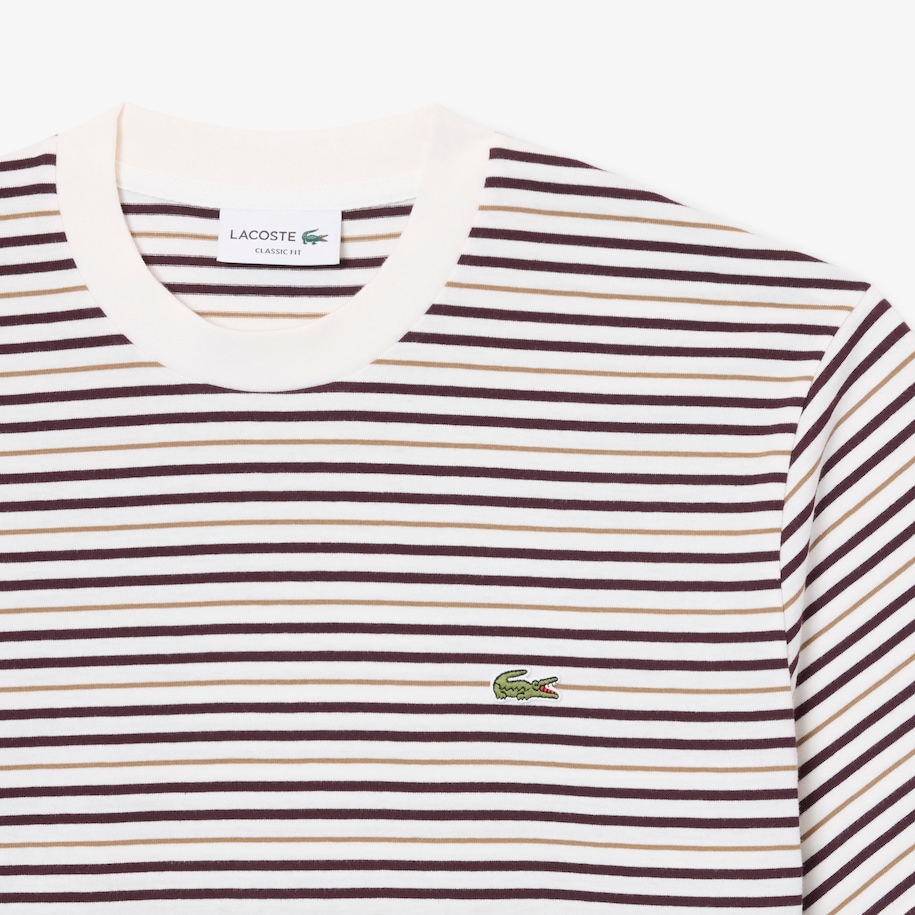 Striped Cotton T-shirt image number 4