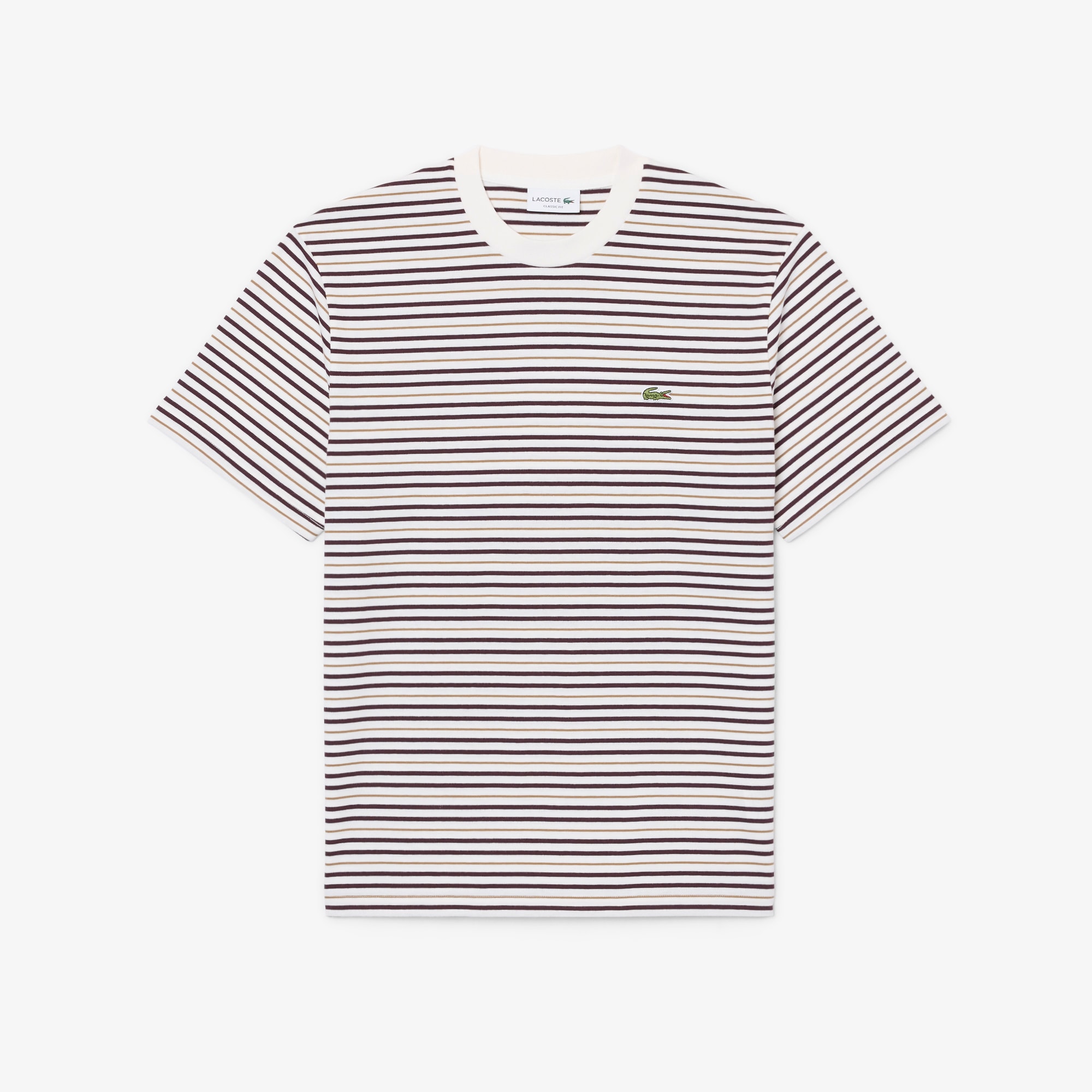 Striped Cotton T-shirt image number 3