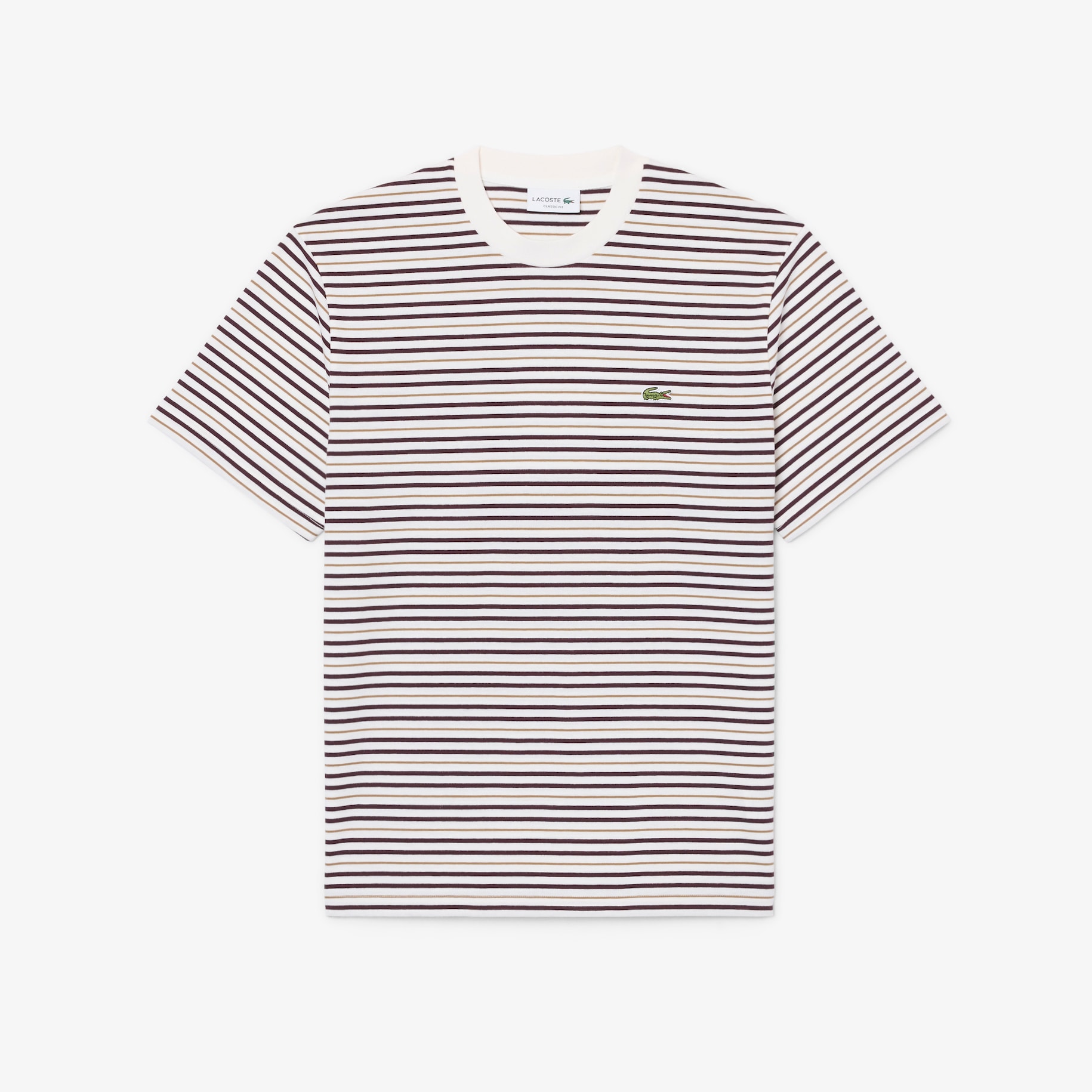 Striped Cotton T-shirt image number 3
