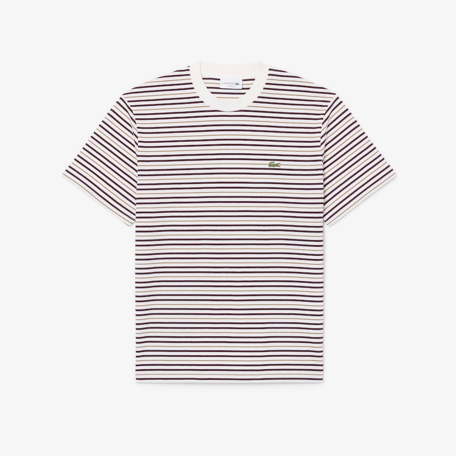 Striped Cotton T-shirt image number 3