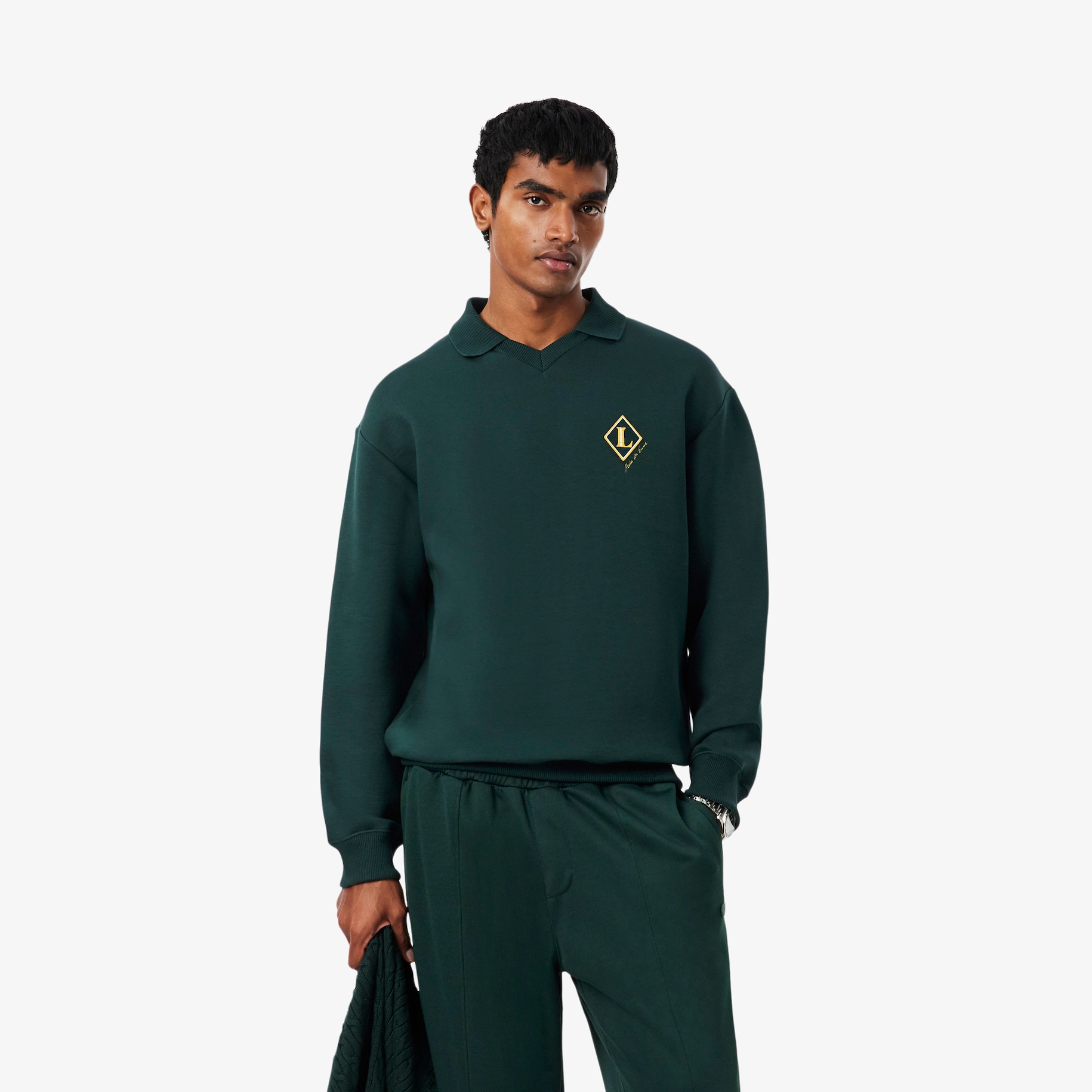 French Made Badge Accent Sweatshirt image number 0