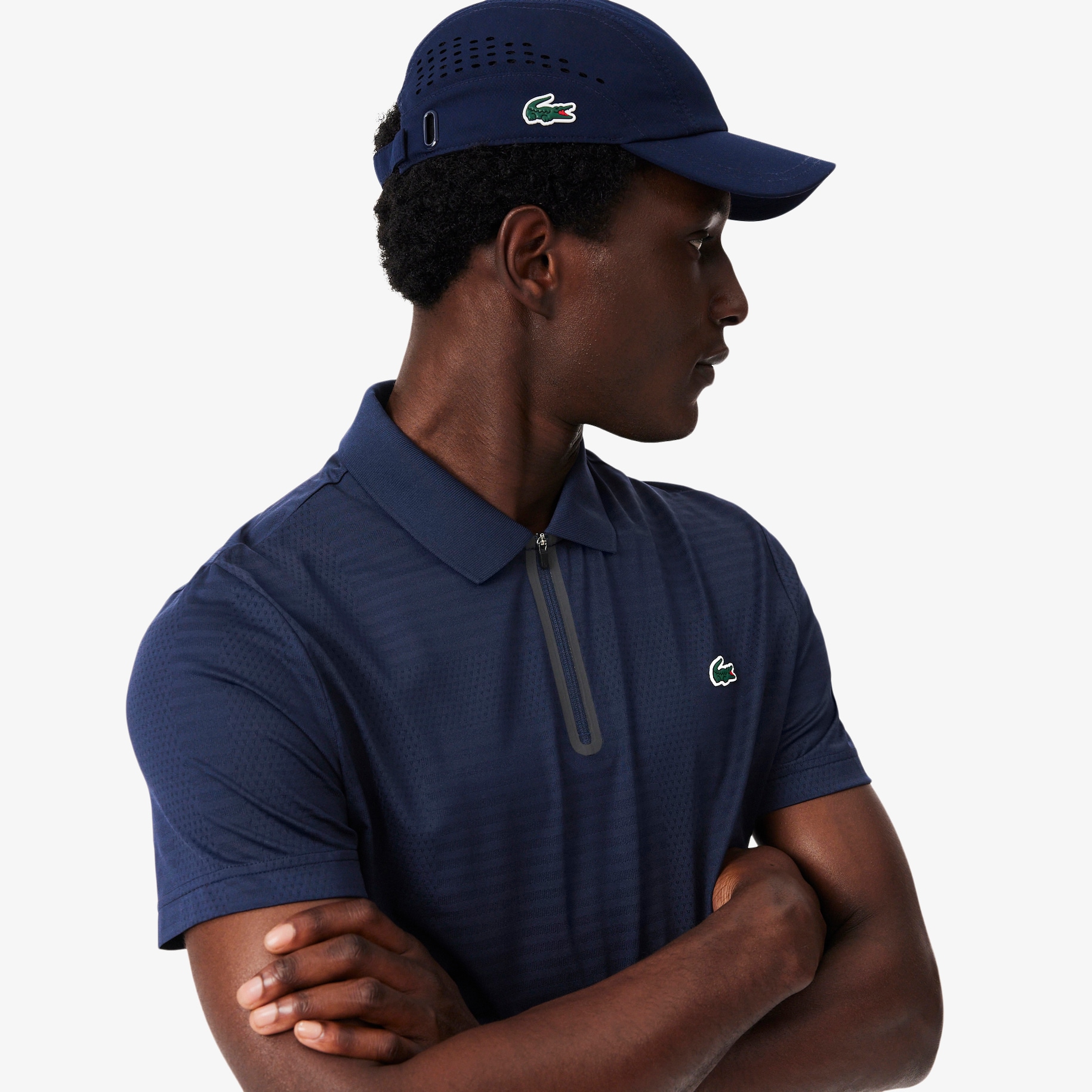 Ultra Dry Stretch Jacquard Tennis Polo Shirt image number 1