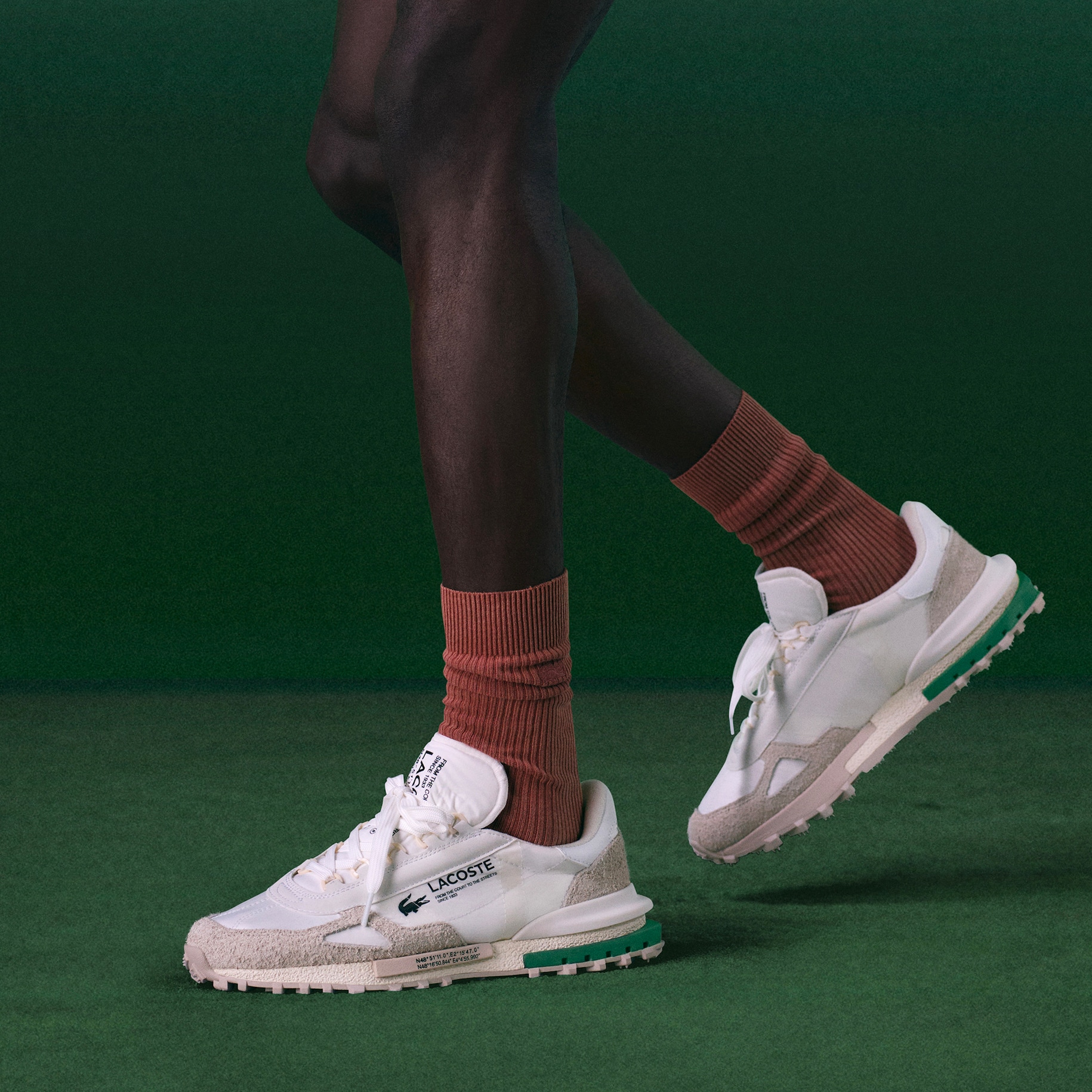 Men's Elite Active Branded Textile Trainers image number 7