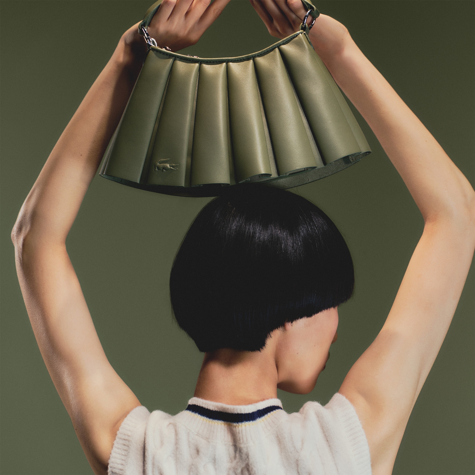 Small Lenglen Leather Bag image number 6