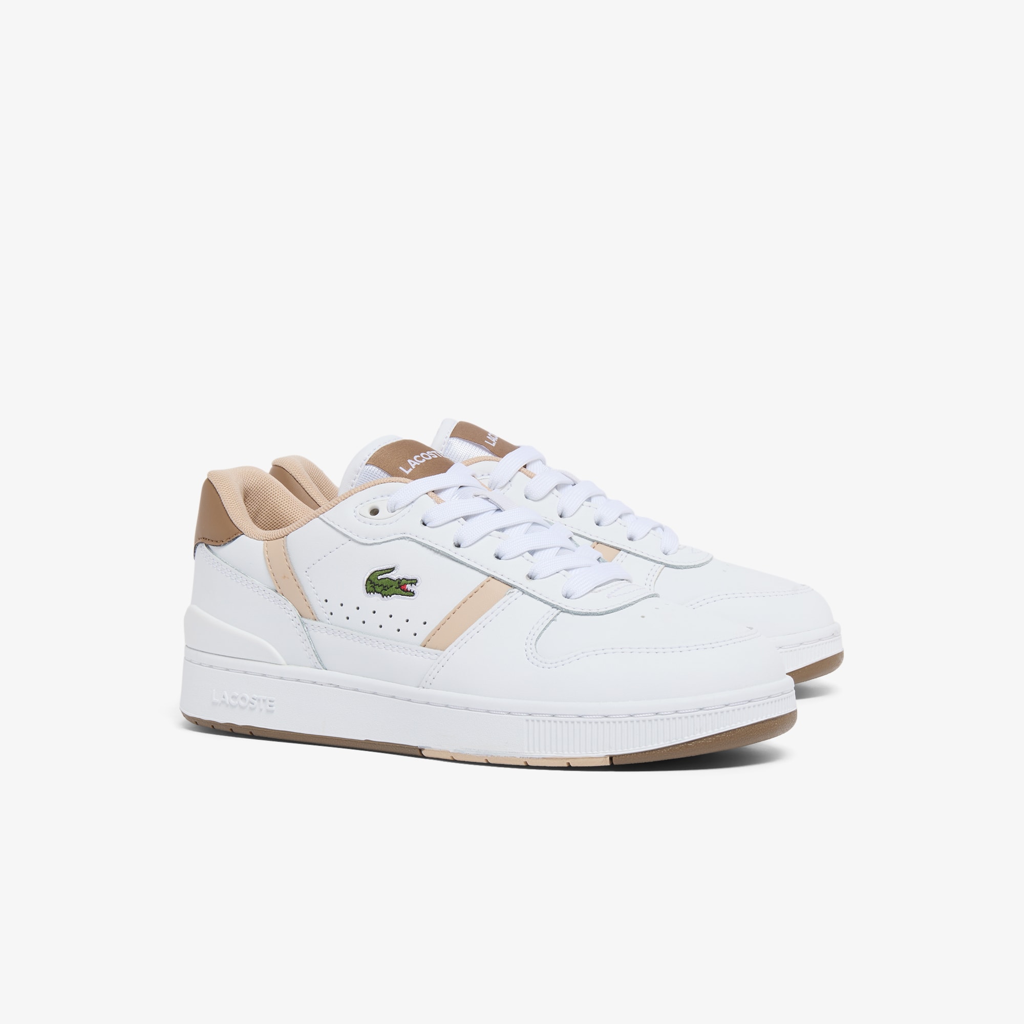 Women's T-Clip Set Leather Sneakers image number 1