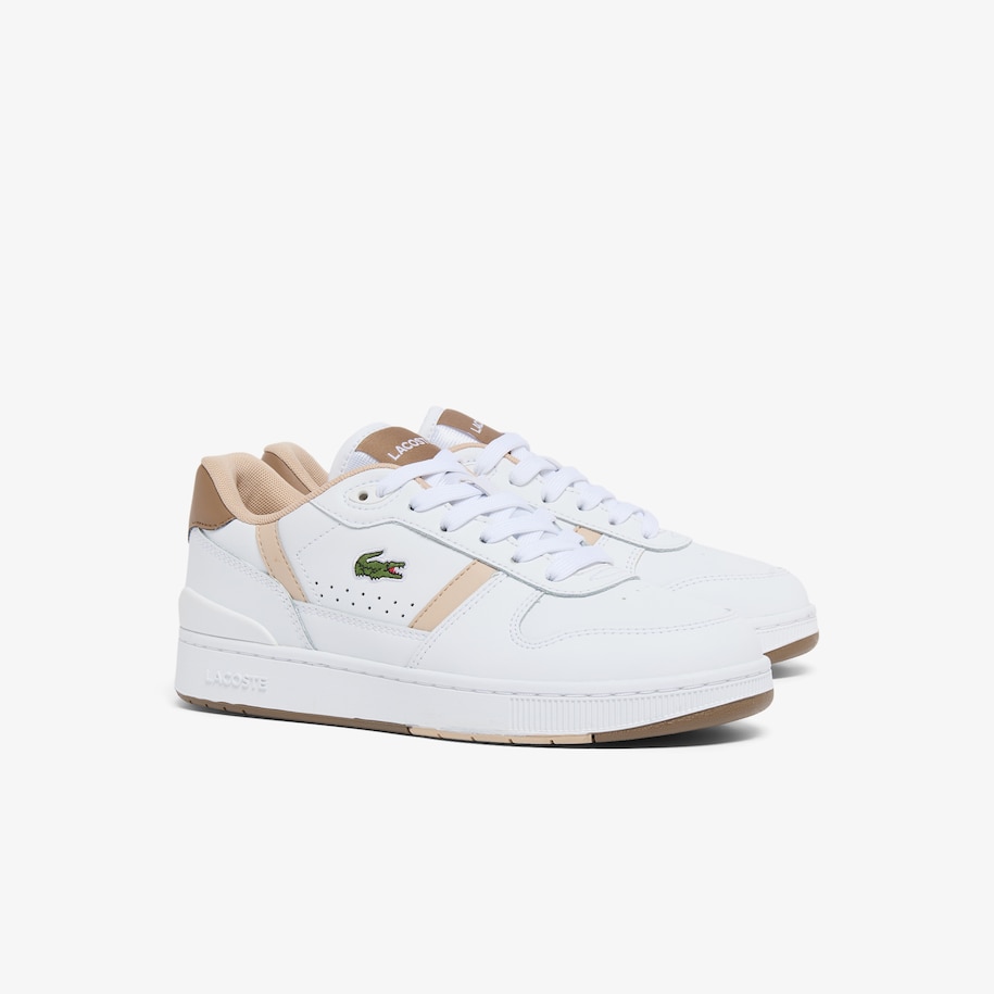 Women's T-Clip Set Leather Sneakers image number 1