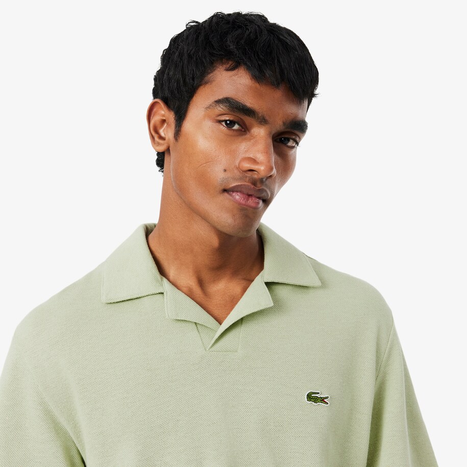 Classic Fit Cotton-Linen Polo Shirt image number 1