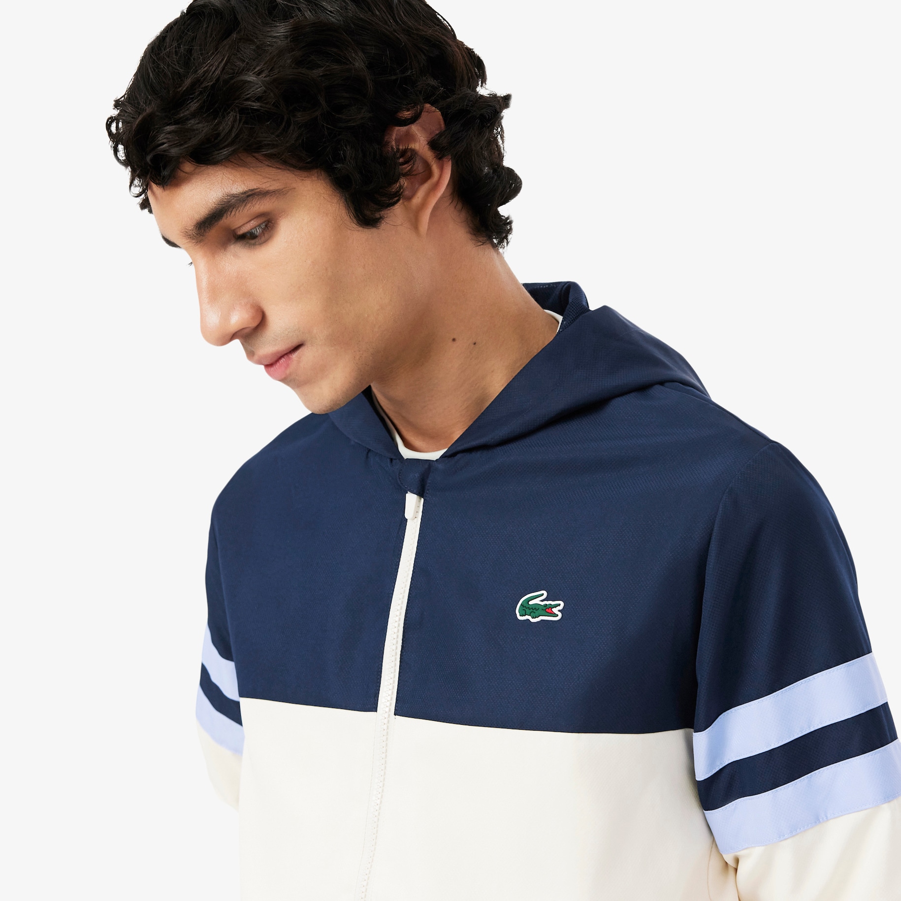 Tennis Water-Repellent Hooded Jacket image number 1