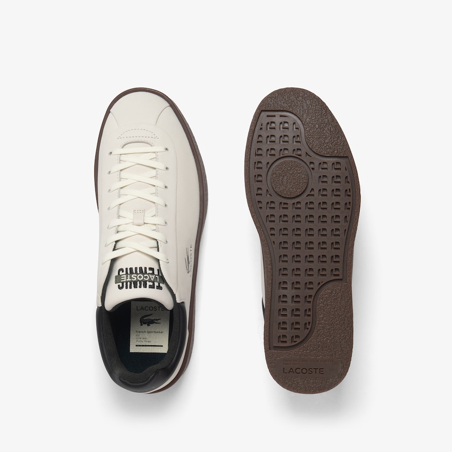 Men's Baseshot Premium Leather Sneakers image number 3
