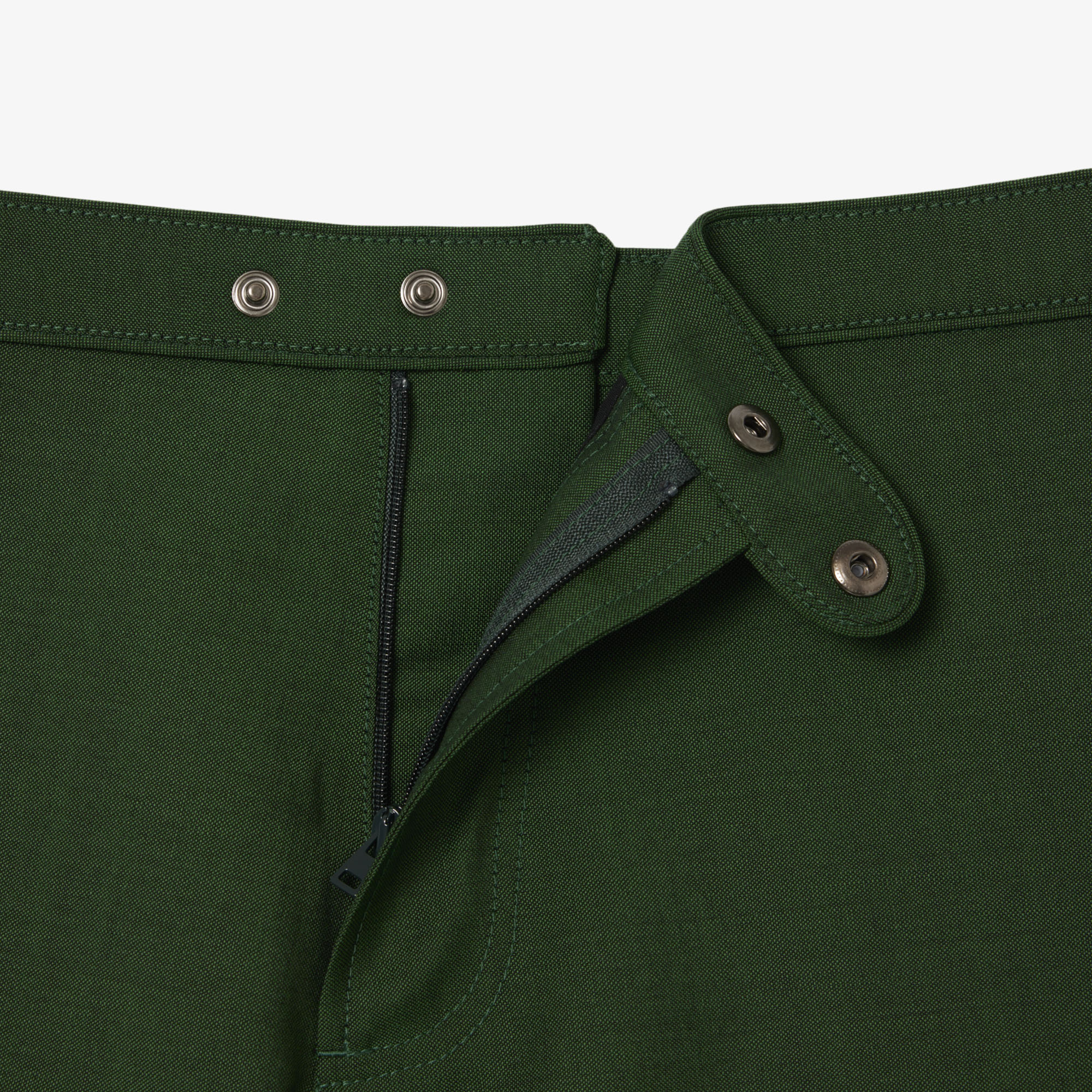 Runway Trim Accent Wool Shorts image number 7