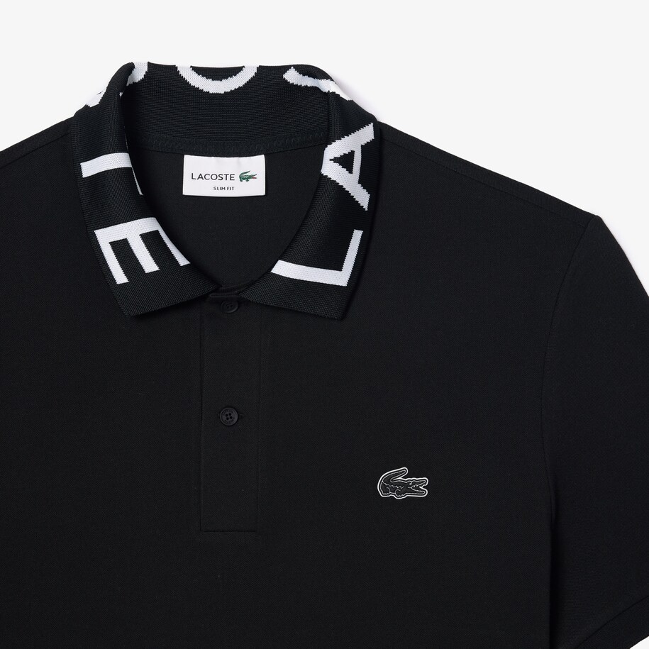 Lacoste Movement Jacquard Collar Polo image number 4