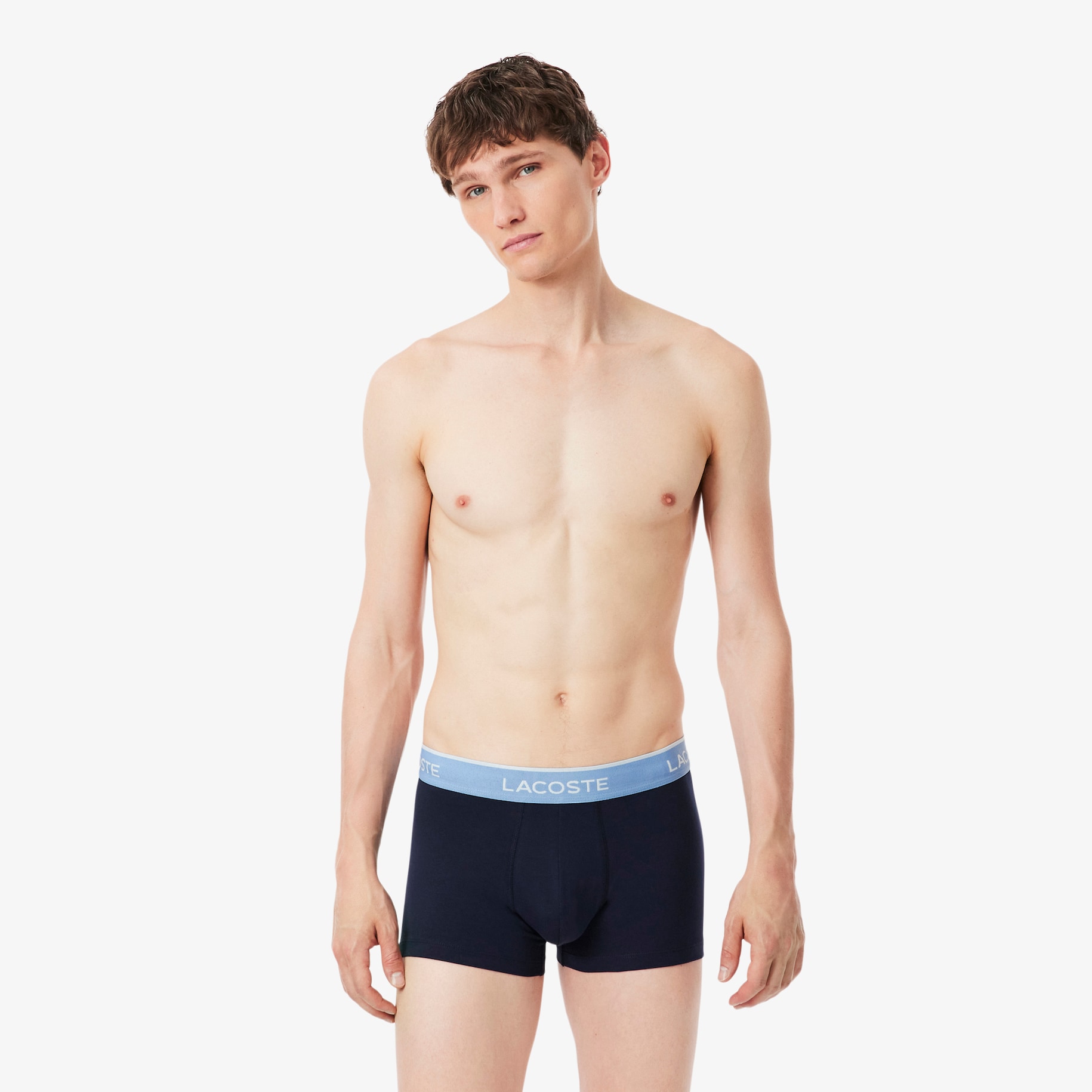 3-Pack Stretch Cotton Trunks image number 0