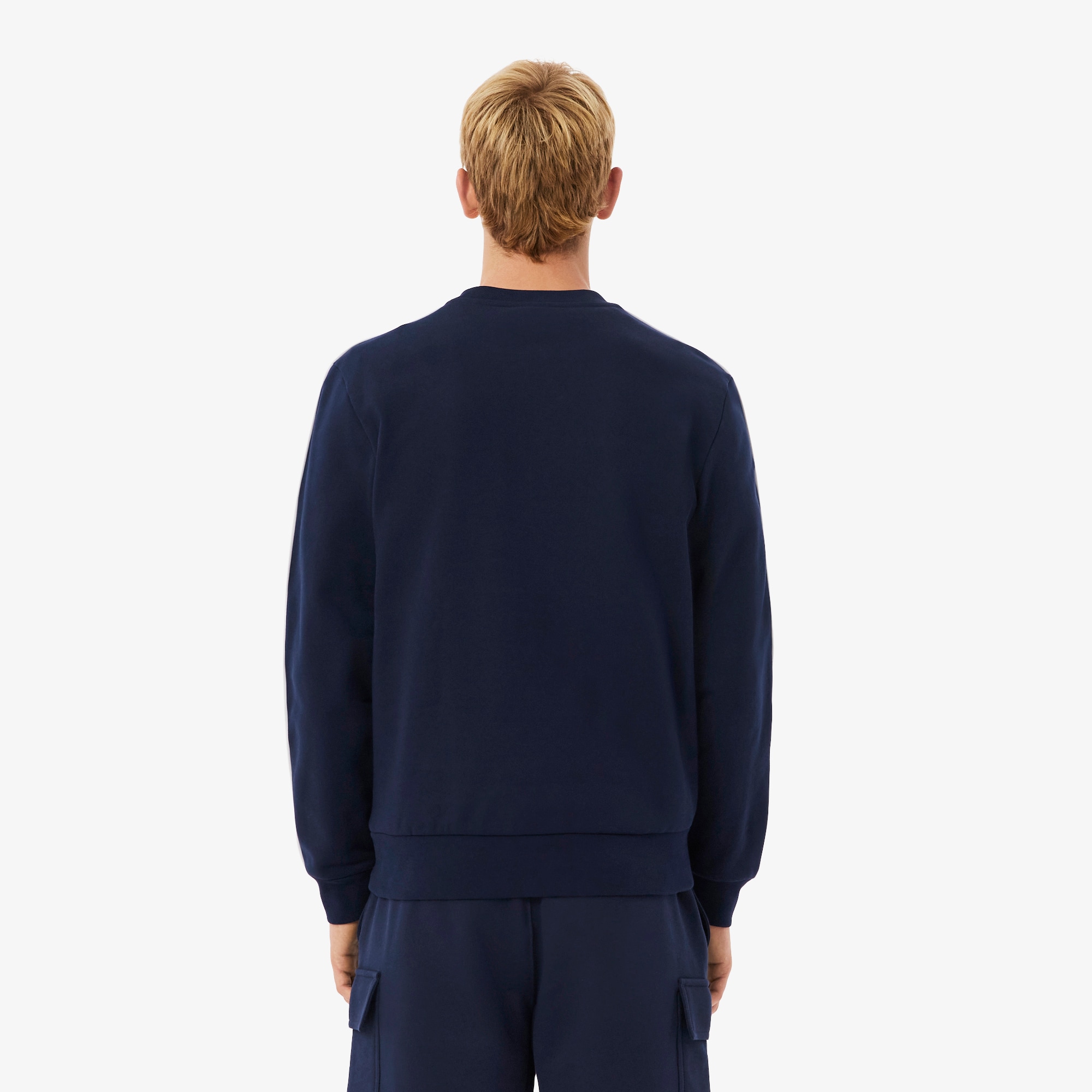 Logo Trim Fleece Sweatshirt image number 2