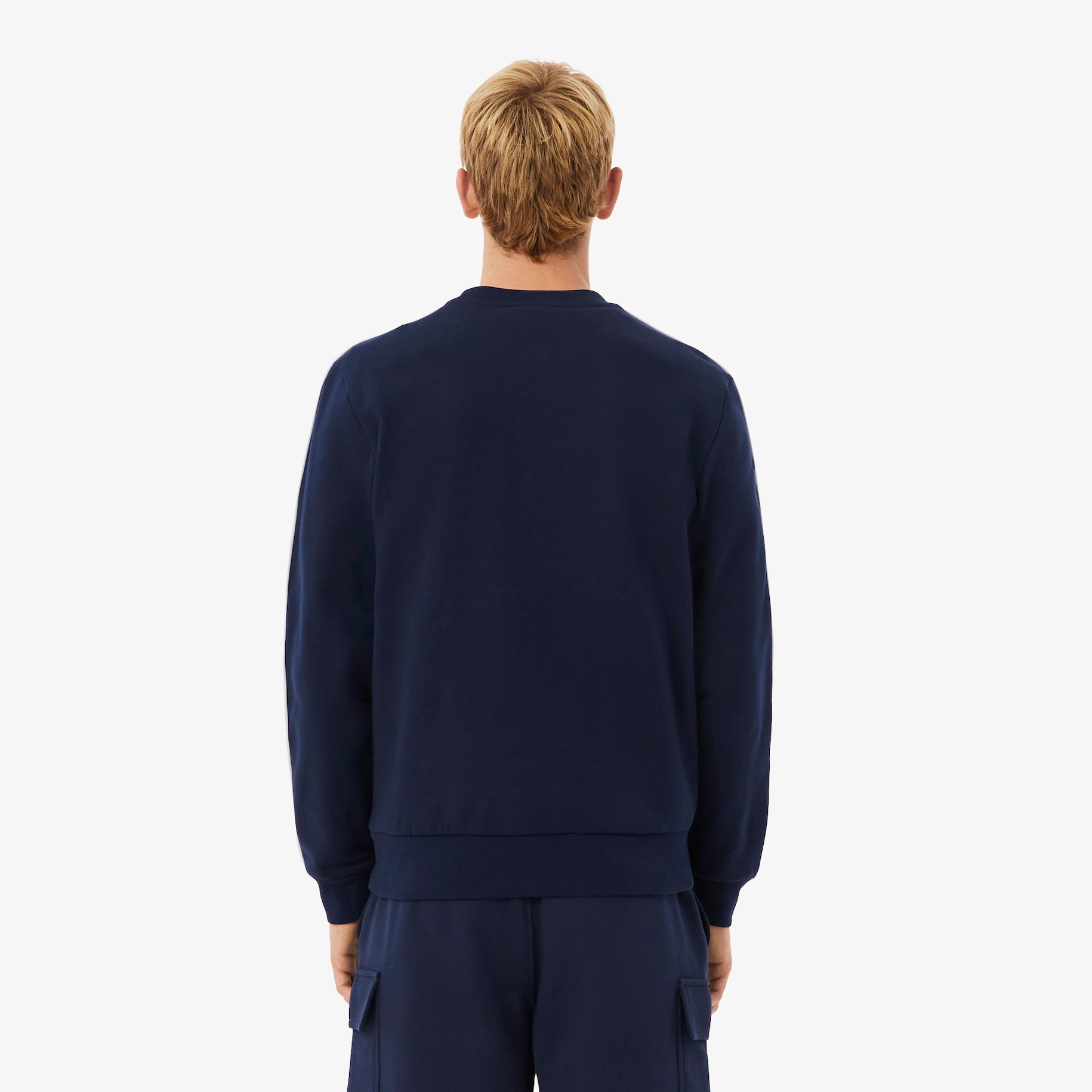 Logo Trim Fleece Sweatshirt image number 2
