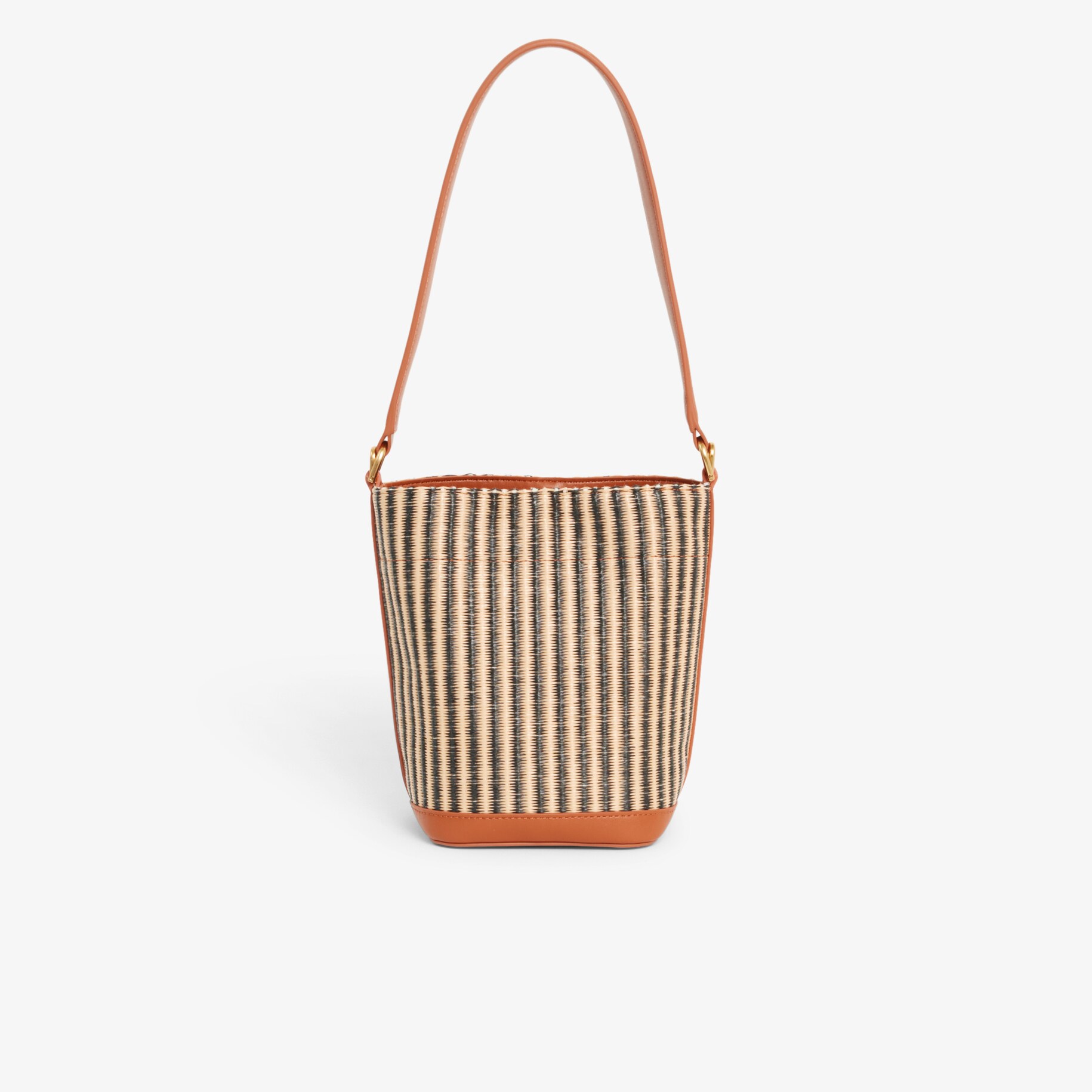 Small Summer Pack Raffia Bucket Bag image number 1
