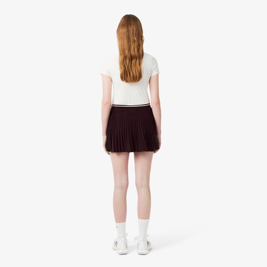 Pleated Interlock Tennis Heritage Skirt image number 2