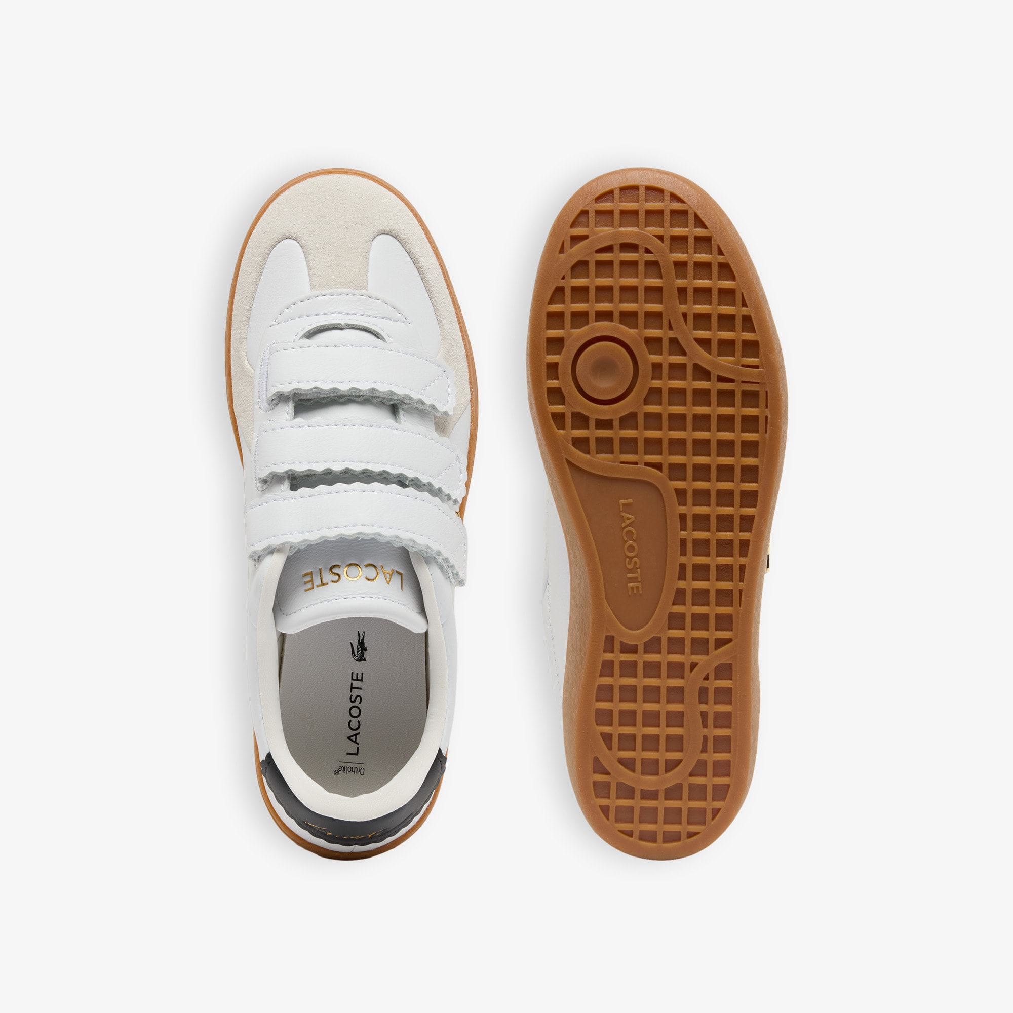 Women's Baseshot Pro Strap Leather Sneakers image number 3