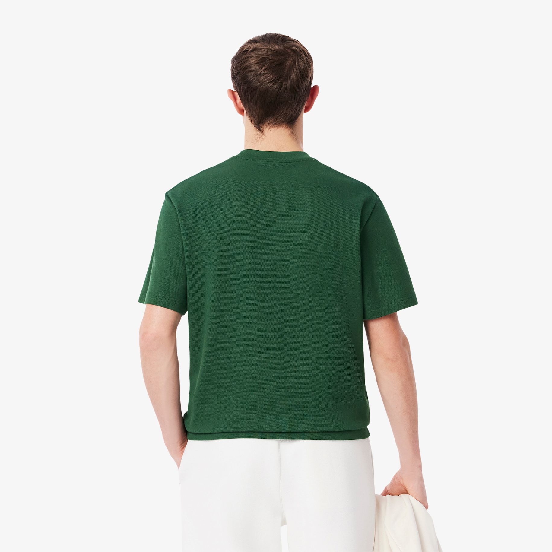 Embroidered Badge Piqué T-shirt image number 2