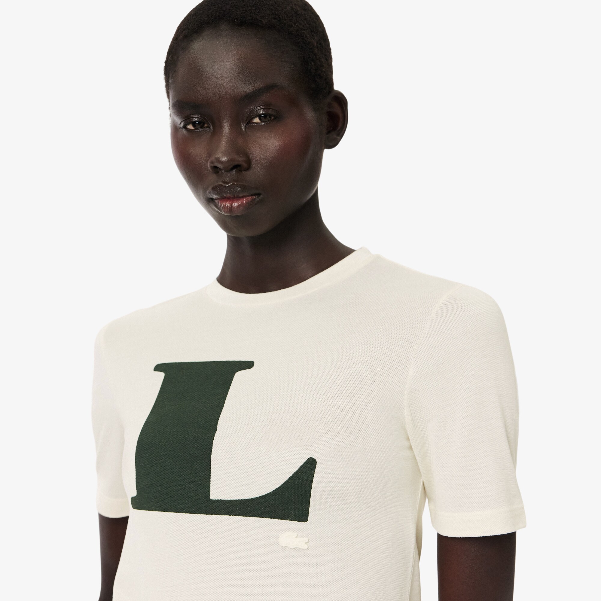 Runway Silk Graphic T-shirt image number 1