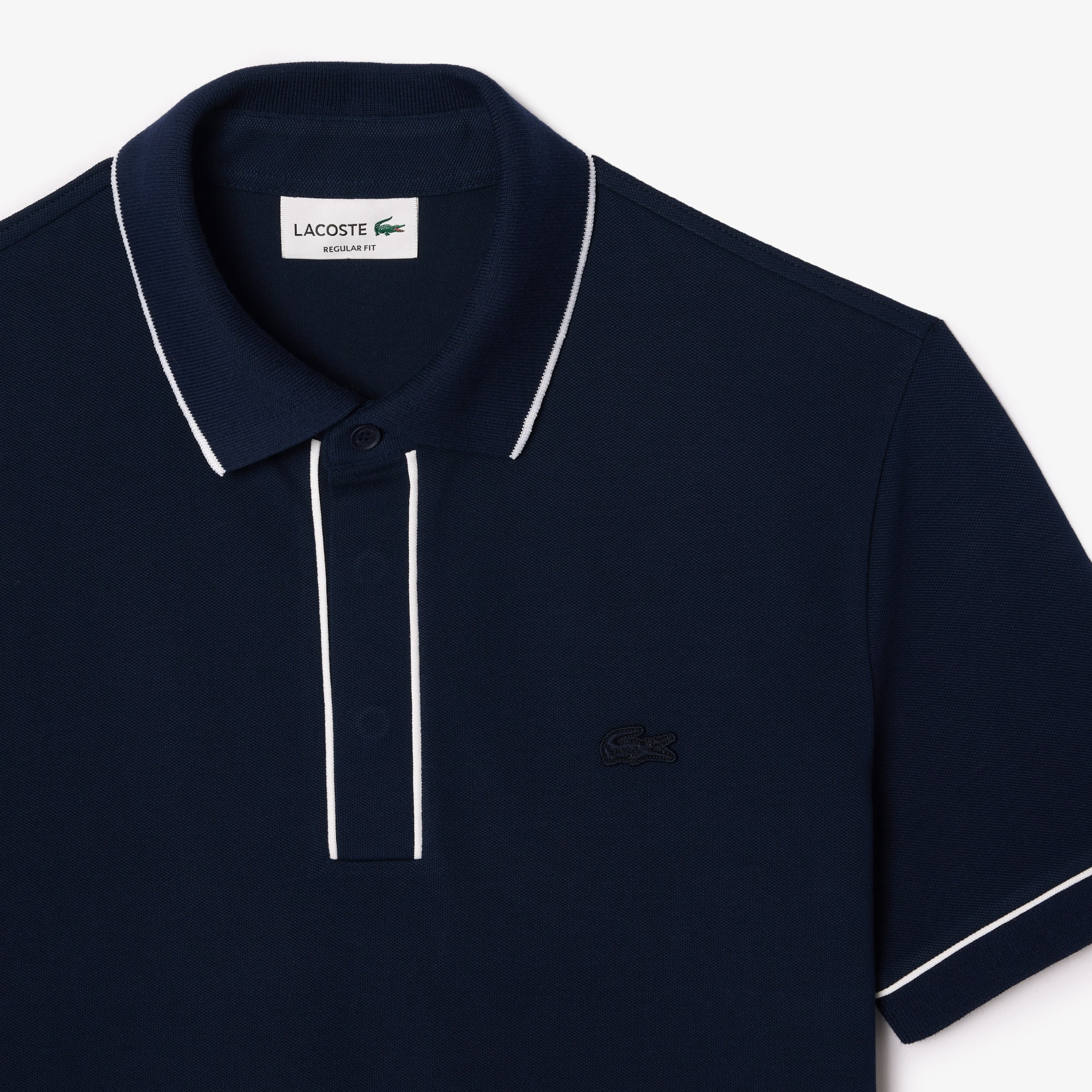 Regular Fit Paris Stretch Piqué Polo Shirt image number 4