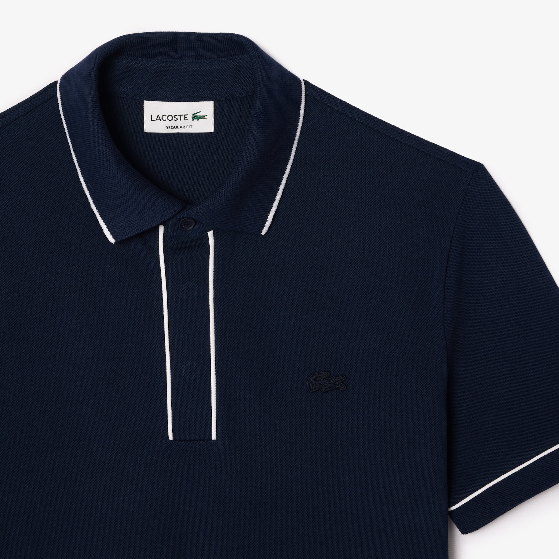 Regular Fit Paris Stretch Piqué Polo Shirt image number 4