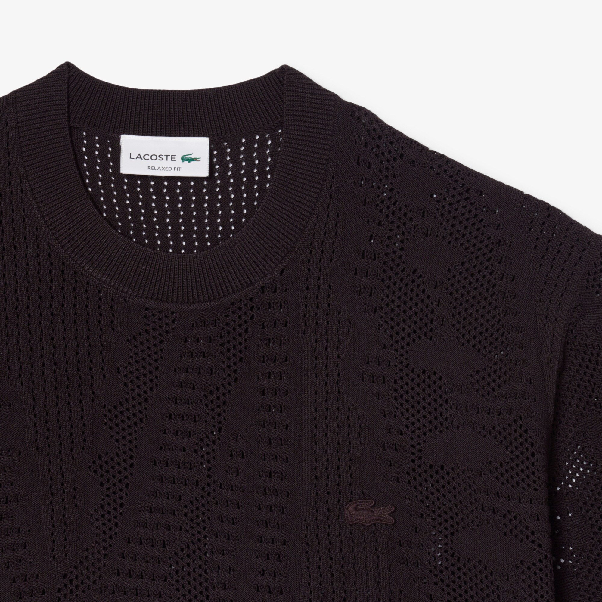 Relaxed Fit Short Sleeved Printed Sweater image number 1