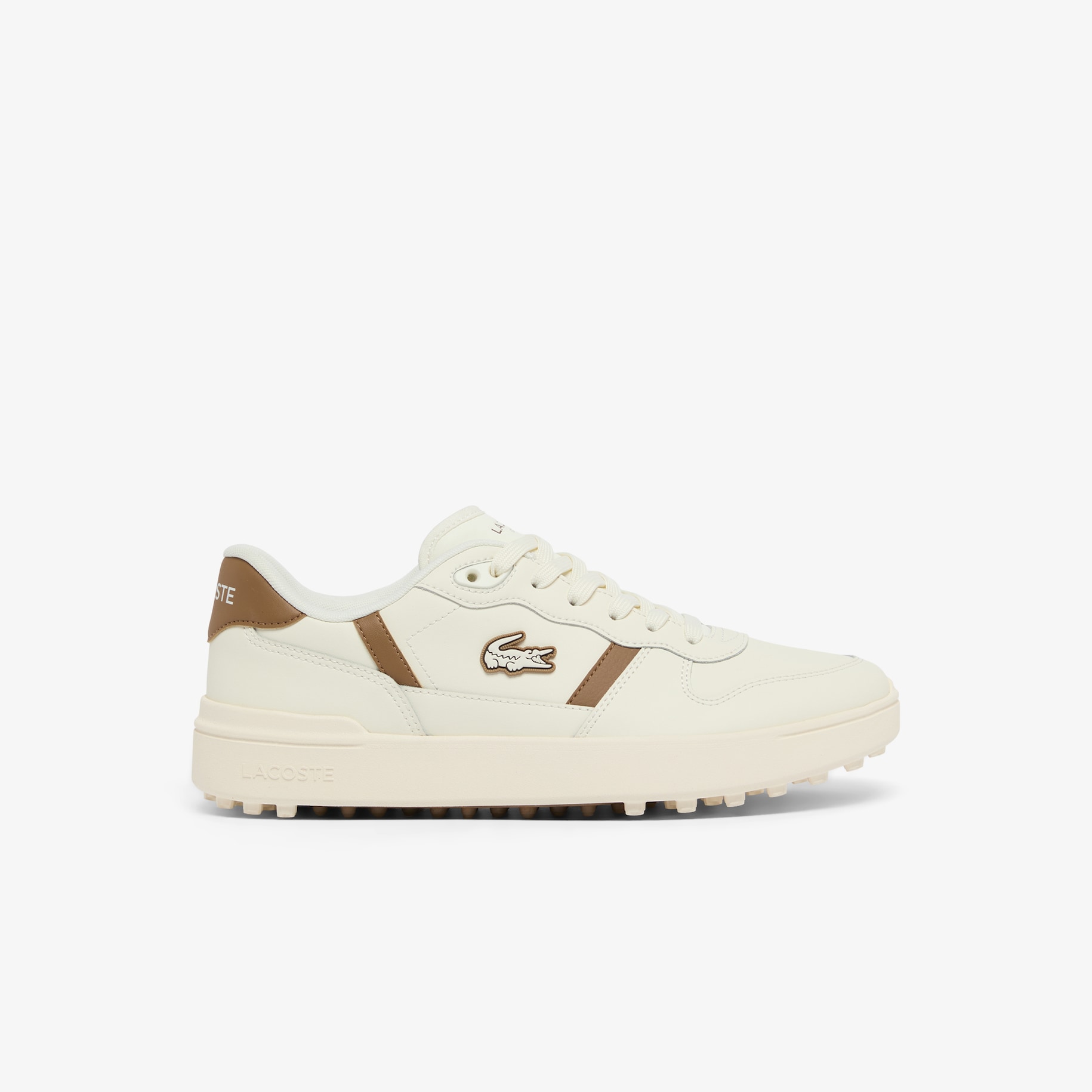 Men's T-Clip Golf Leather Golf Shoes image number 0