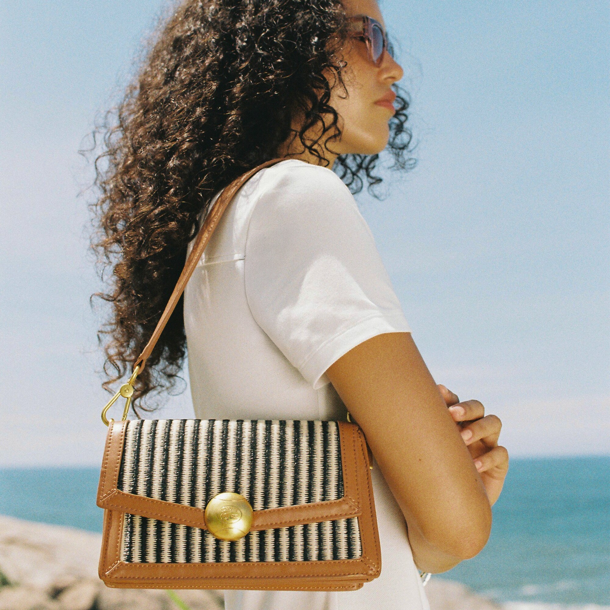 Summer Pack Raffia Shoulder Bag image number 5