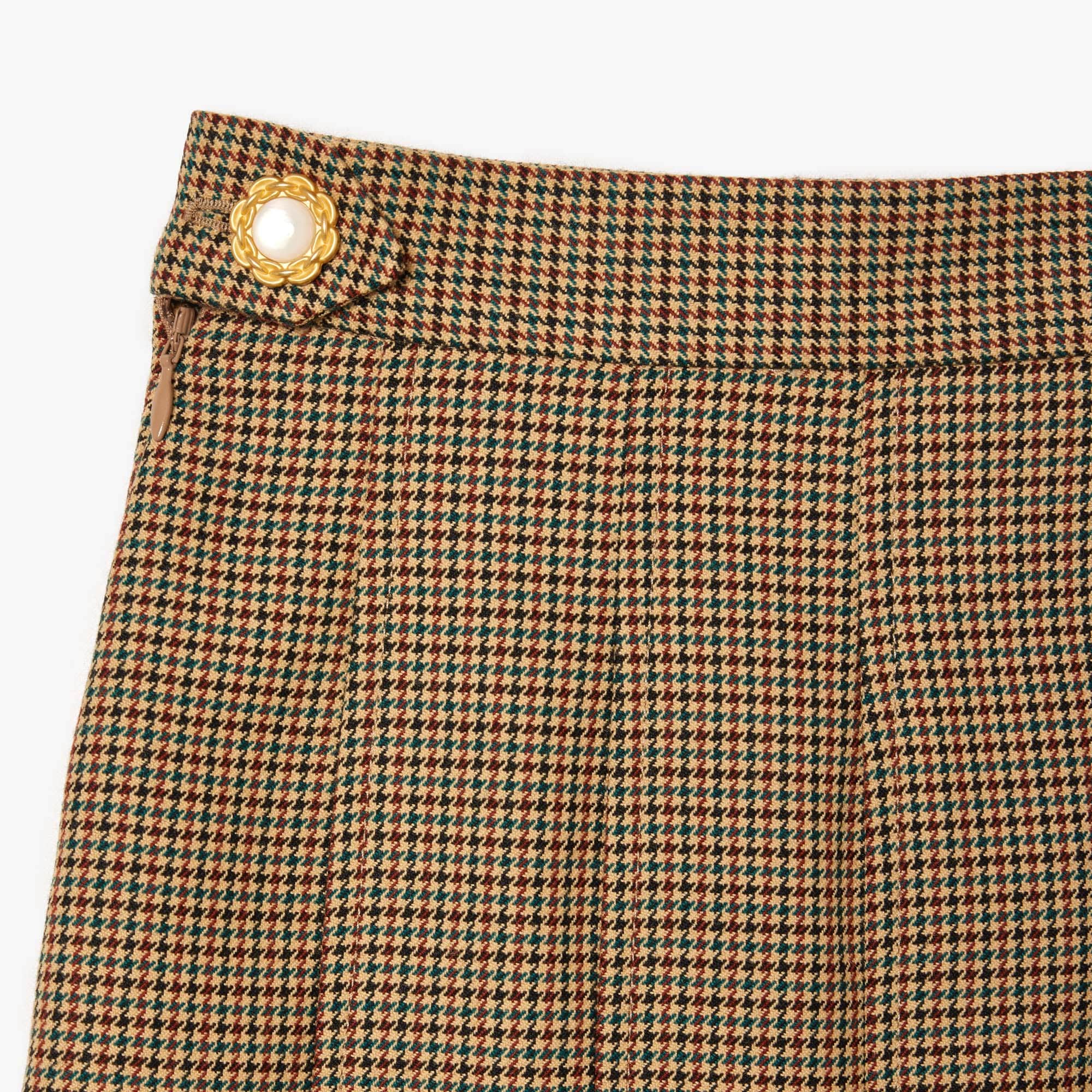 パンツ LE FLEUR x LACOSTE CHECK PLEATED TROUSER LE FLEUR x LACOSTE CHECK PLEATED TROUSER