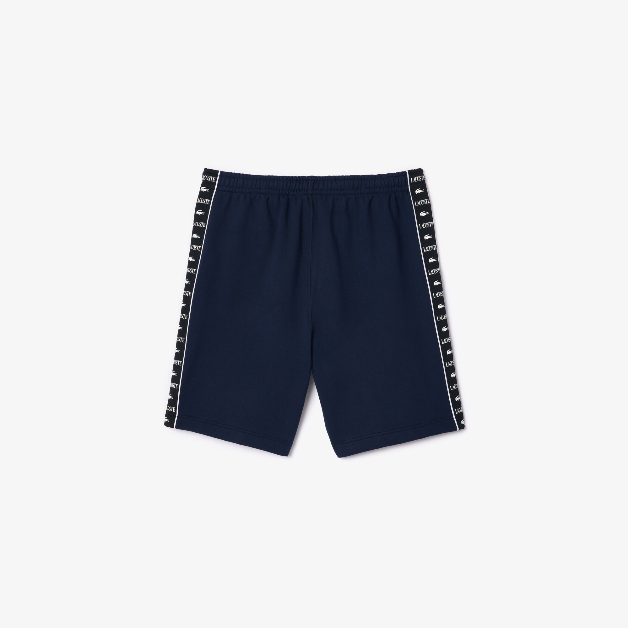 Logo Stripe Fleece Jogger Shorts image number 4