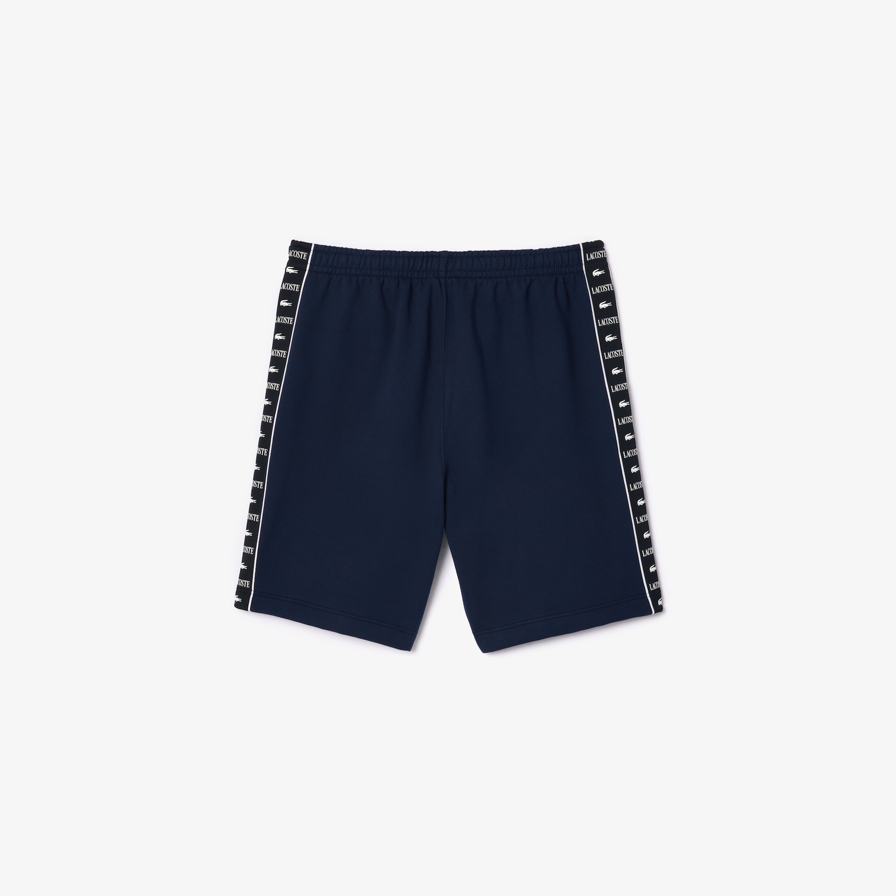 Logo Stripe Fleece Jogger Shorts image number 4