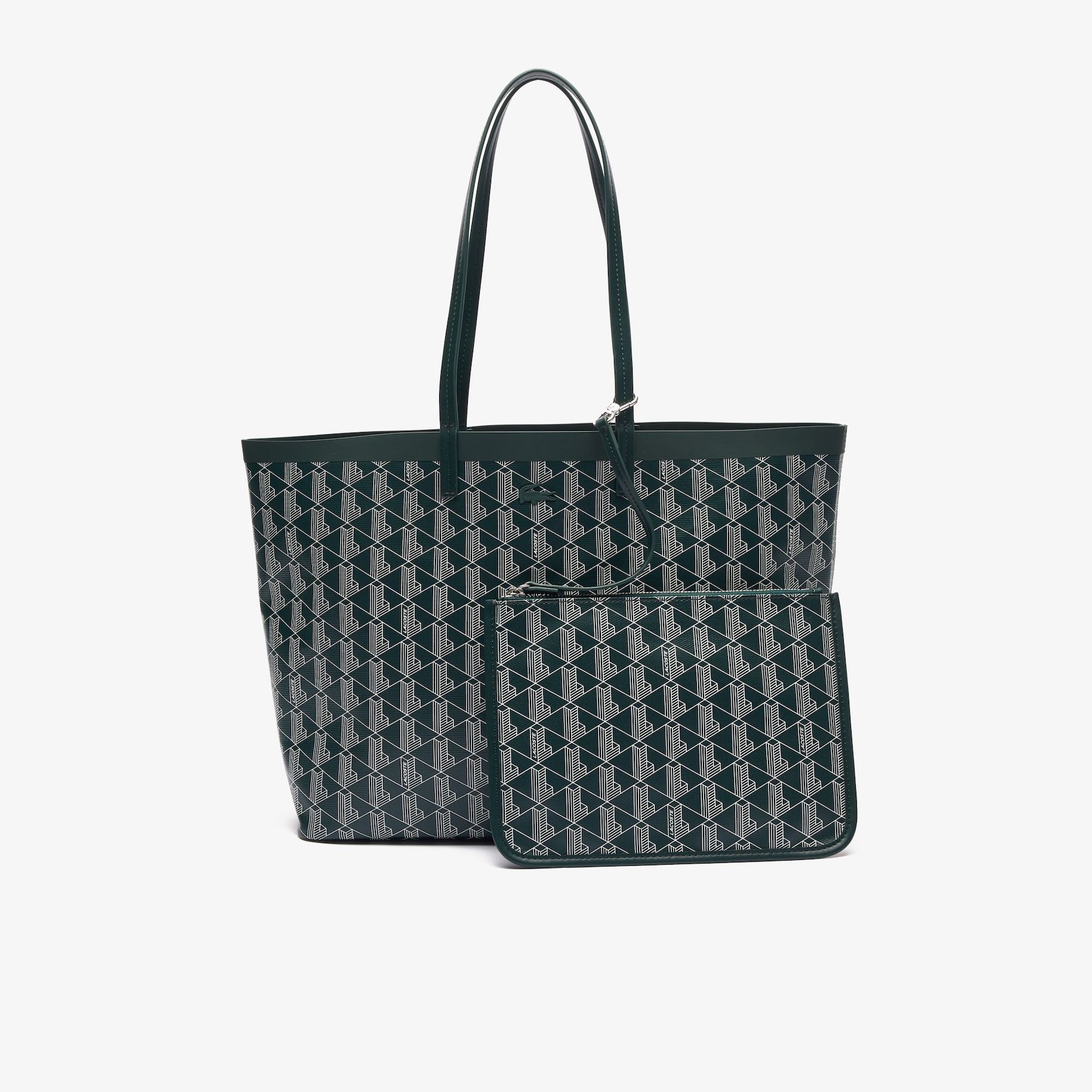 Zely Coated Canvas Monogram Medium Tote image number 0