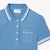 Slim Fit French Made Ribbed Polo Shirt image number 4