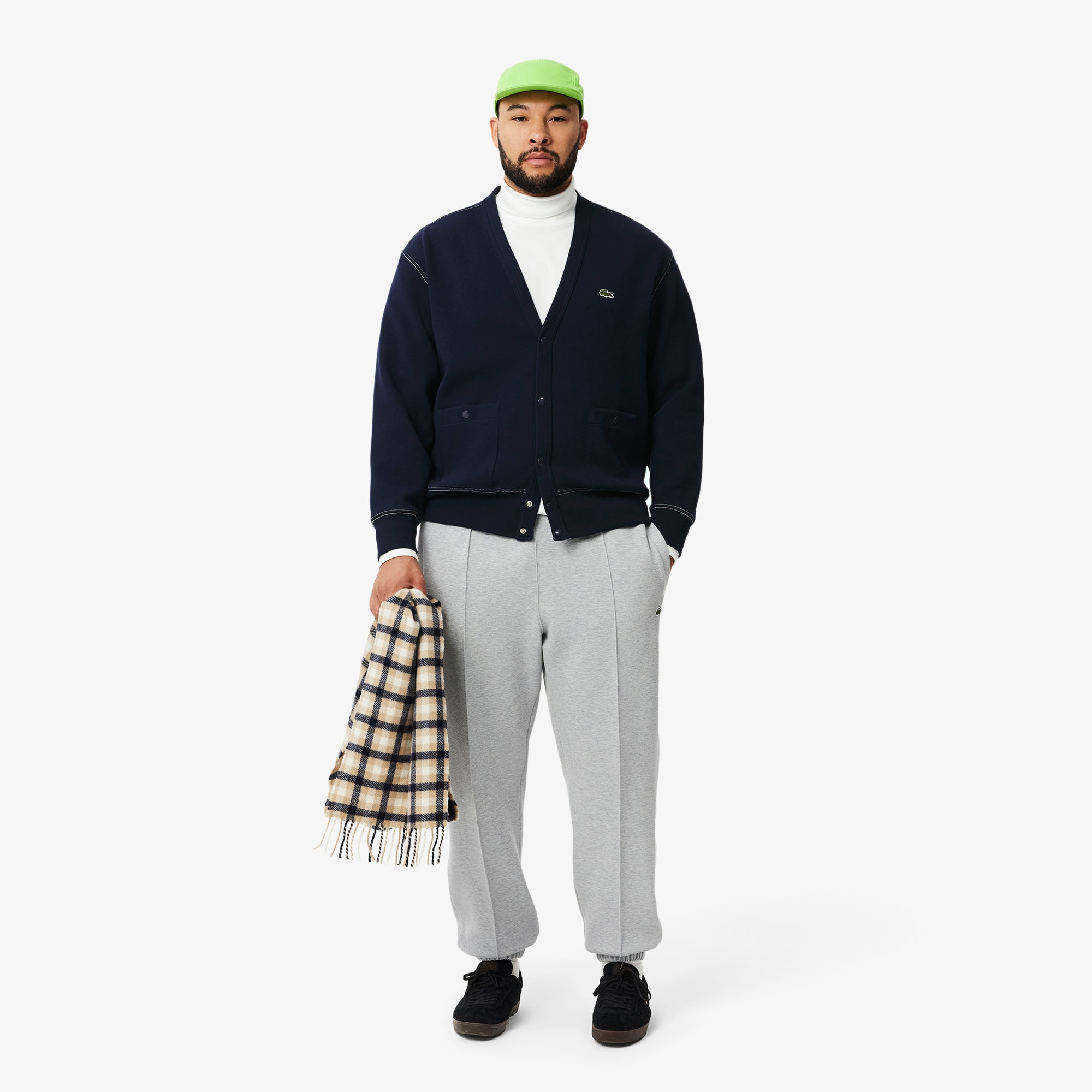 Double Face Piqué Cardigan image number 7