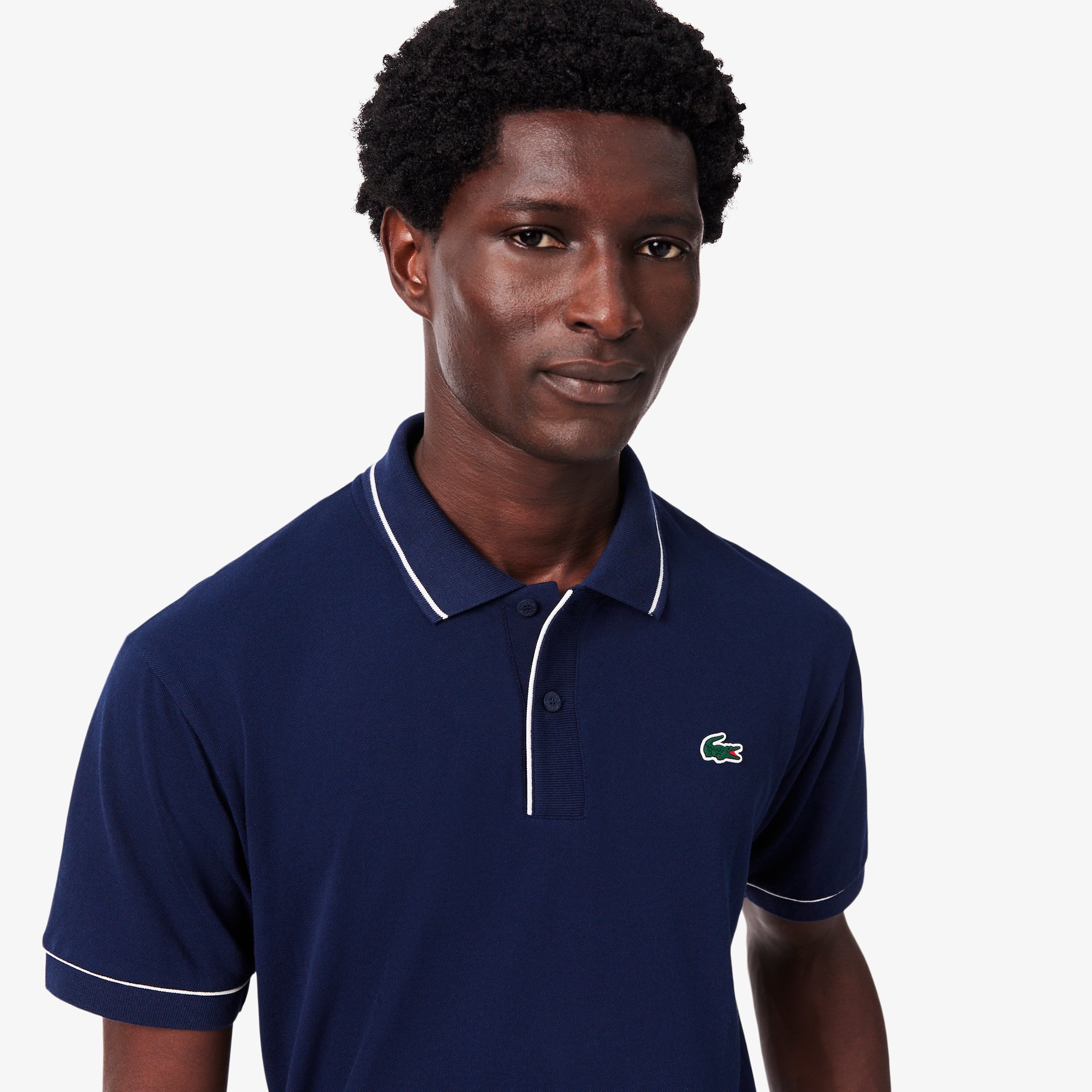 Heat Regulating Mini Piqu&eacute; Golf Polo Shirt image number 1