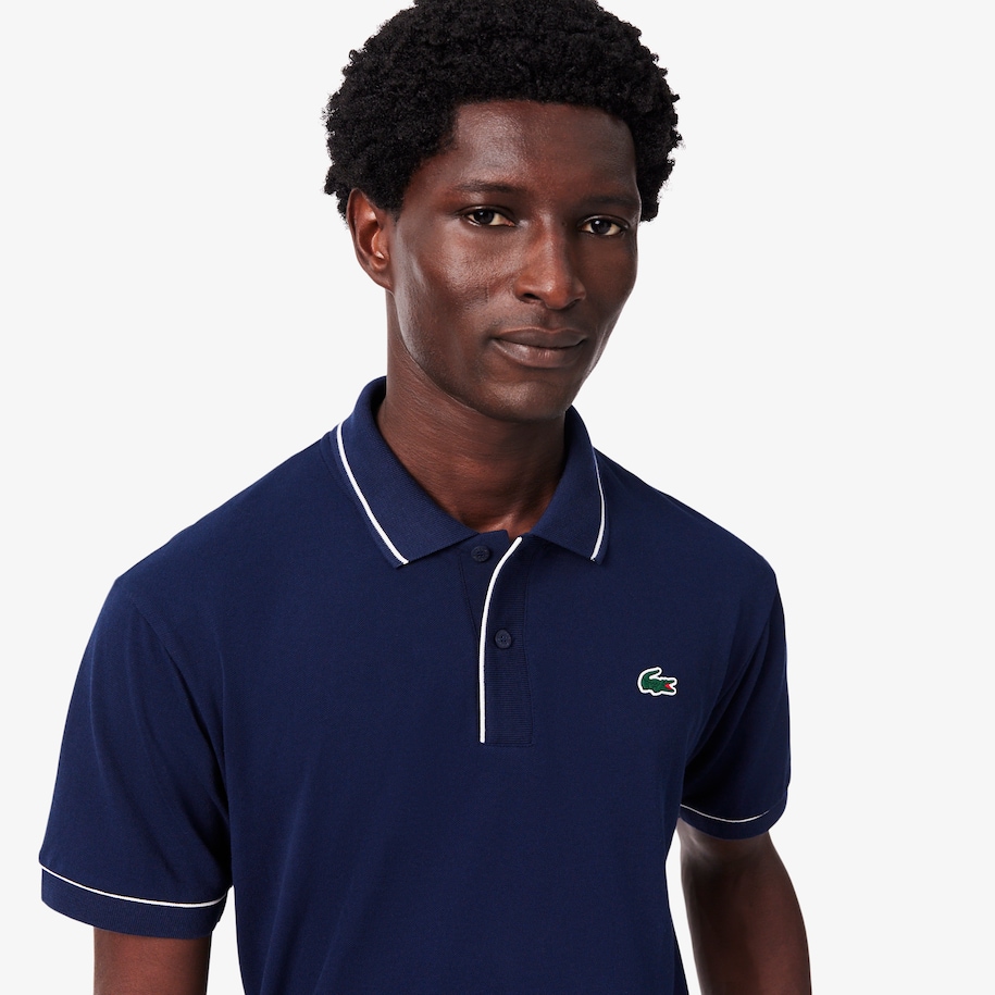 Heat Regulating Mini Piqu&eacute; Golf Polo Shirt image number 1