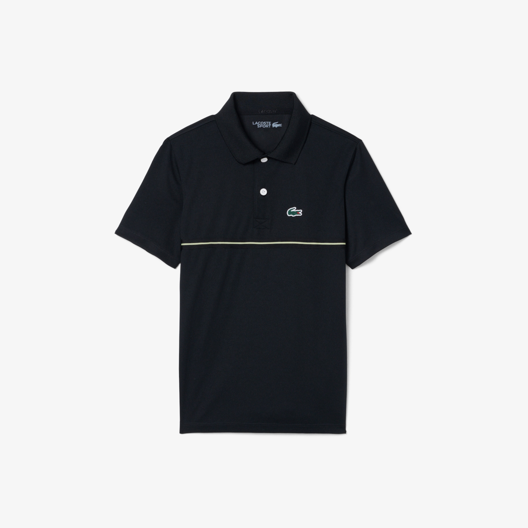 Ultra Dry Branded Stripe Piqu&eacute; Polo Shirt image number 3