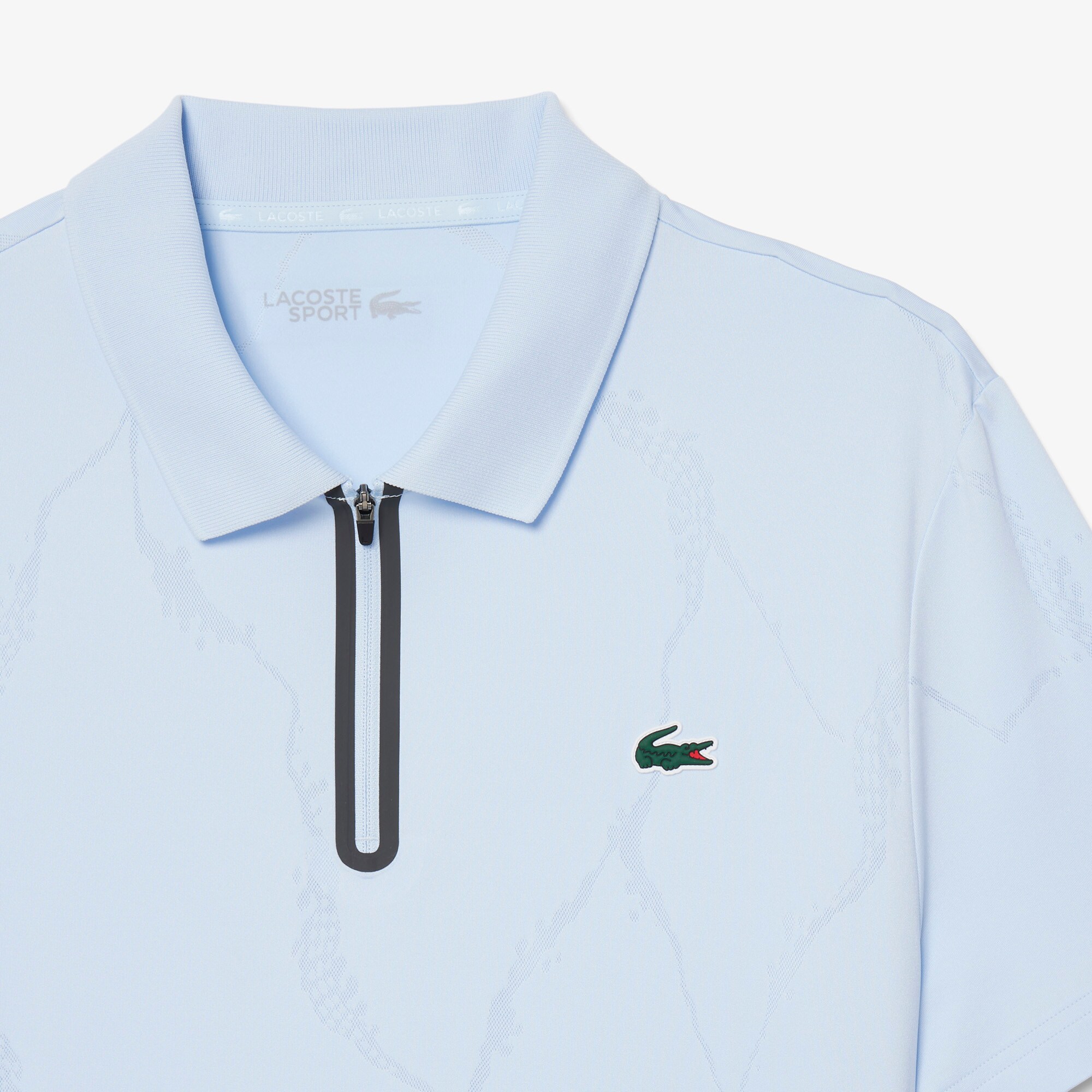 Ultra Dry Jacquard Crocodile Tennis Polo Shirt image number 4
