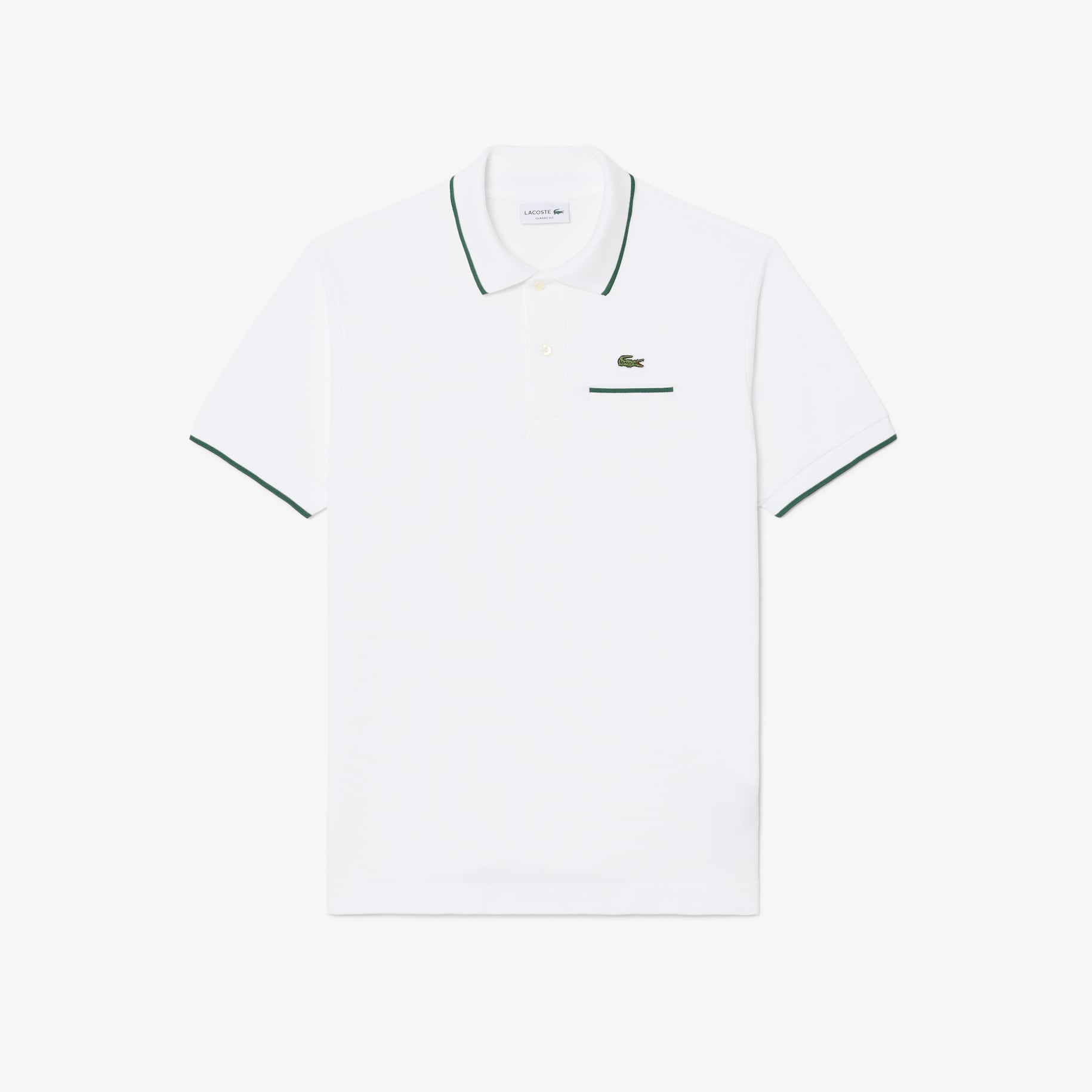 Classic Fit Pocket Accent L.12.12 Polo Shirt image number 3